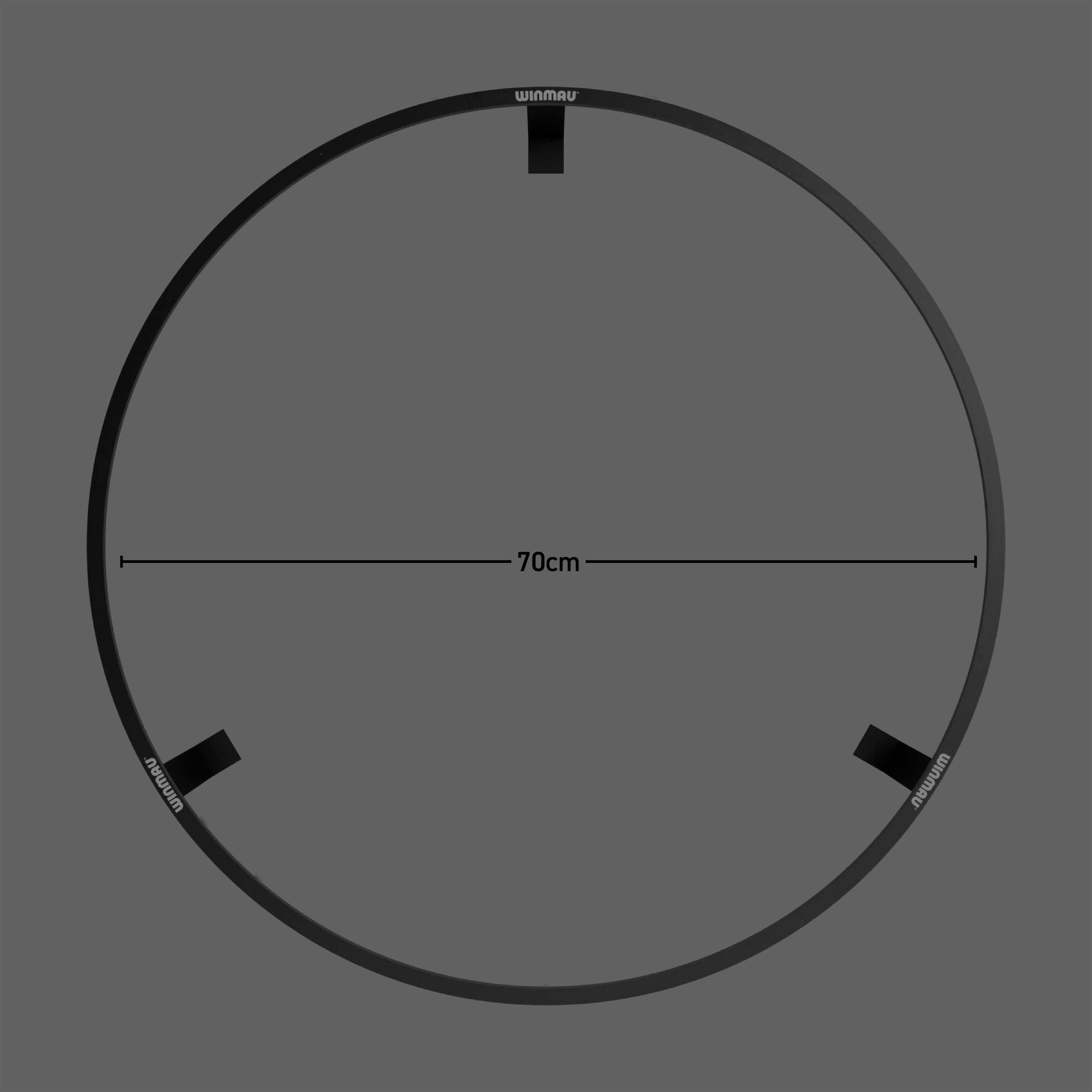 Winmau Plasma Dartboard Surround Light & Pro Line Original Black Surround Bundle