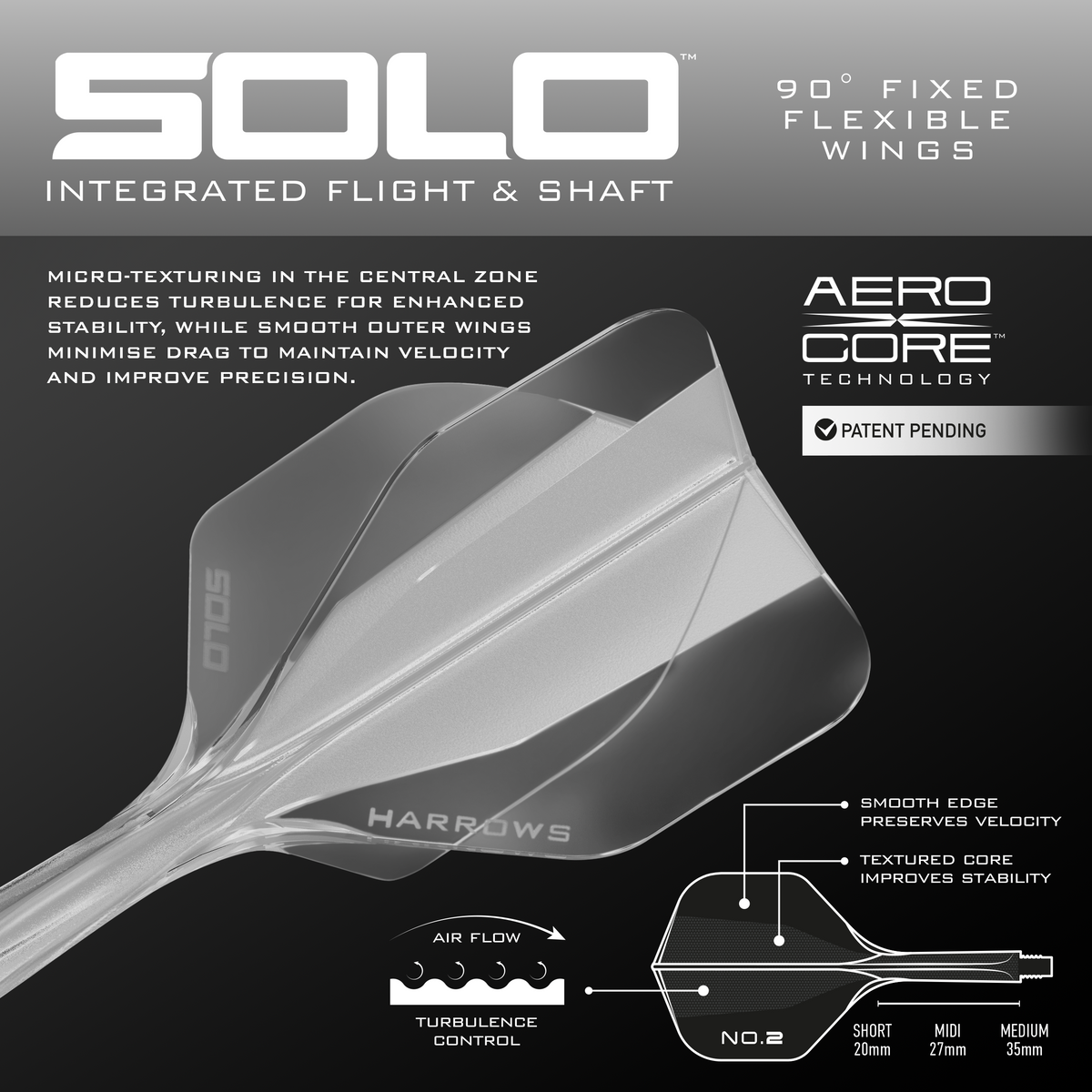 Harrows Solo No.2 Integrated Flight System - Clear