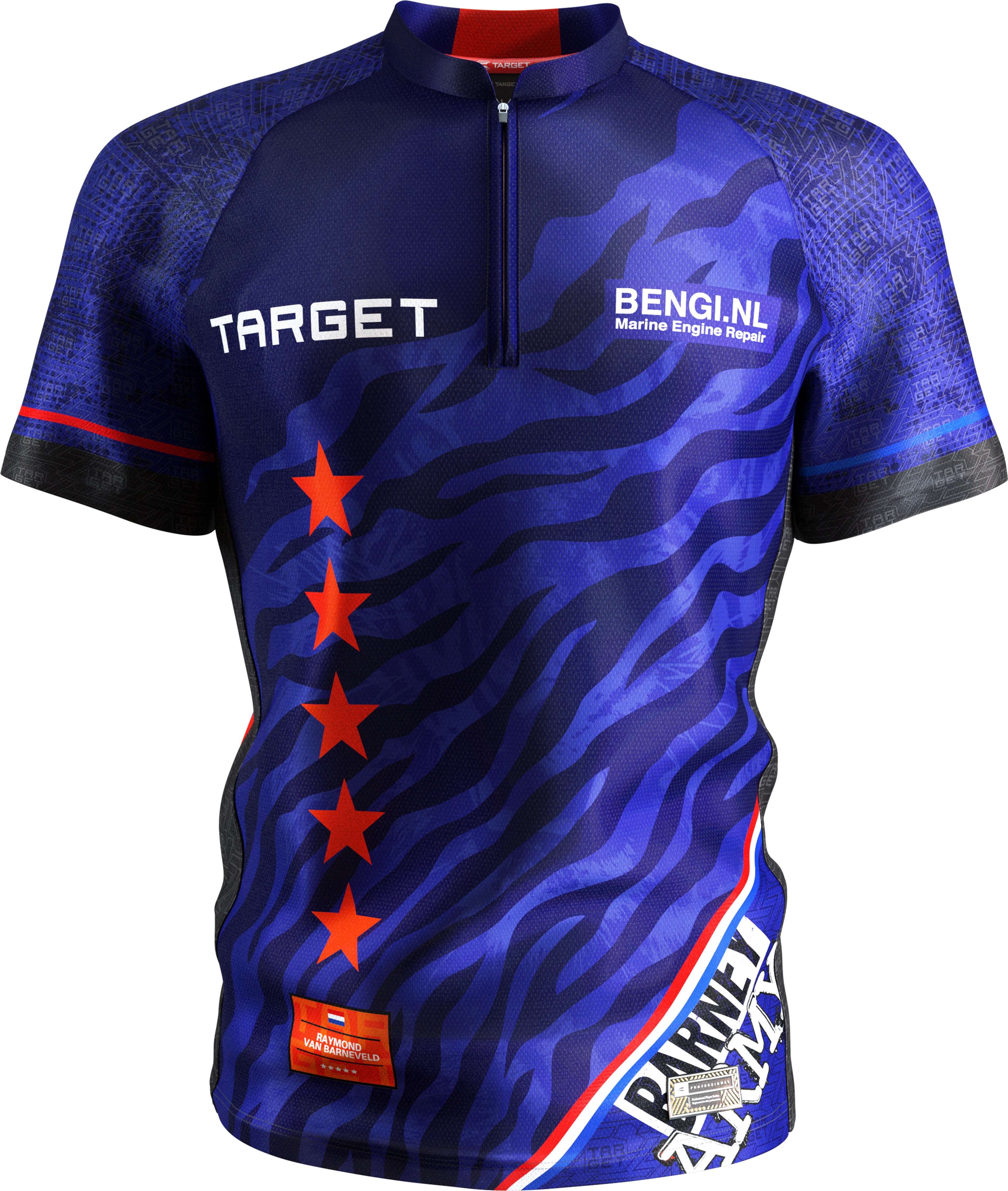 Target Raymond 'Barney' Van Barneveld 2025 Playing Shirt - S to 4XL
