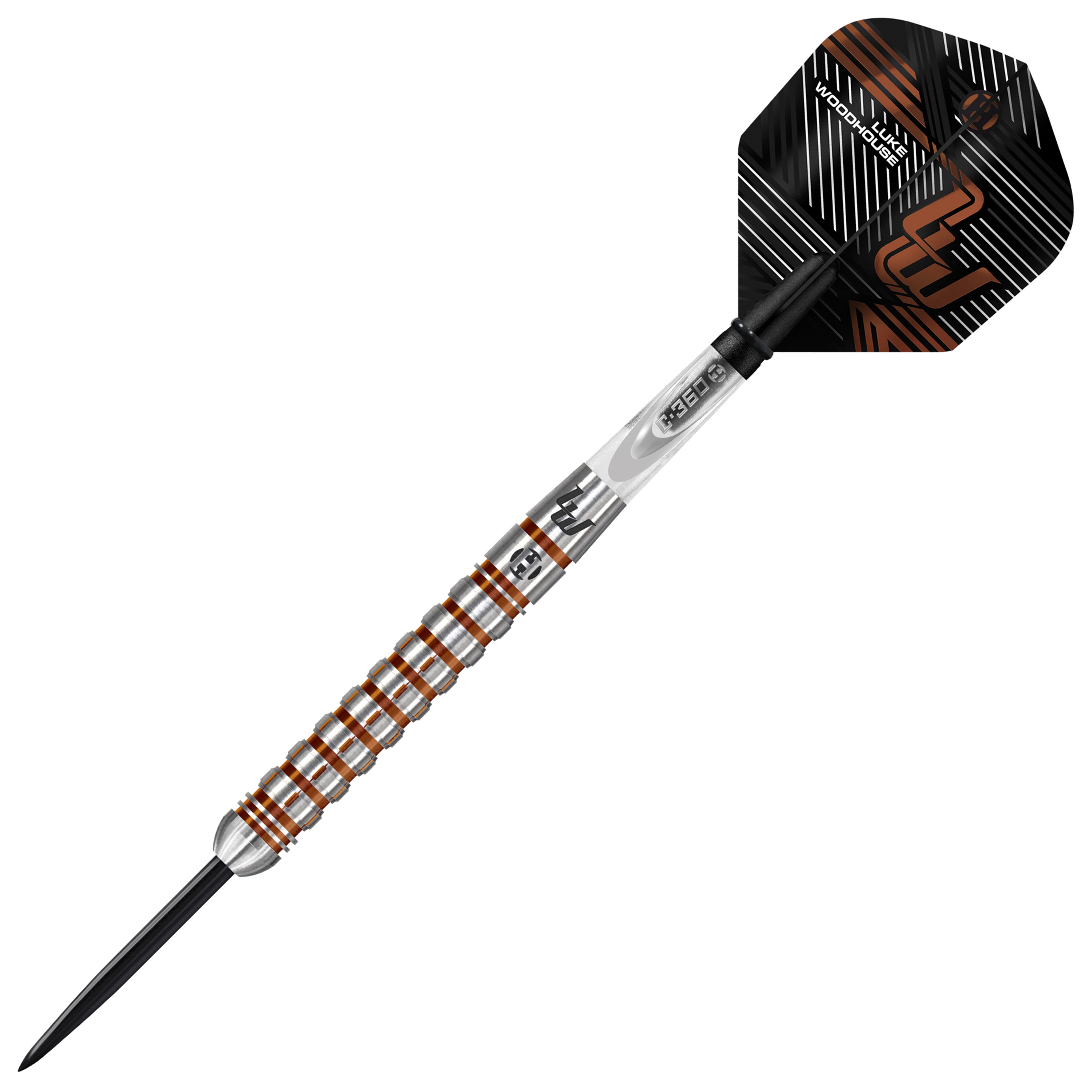 Harrows Luke 'Woody' Woodhouse Series 2 Steel Tip Darts Set - 90% Tungsten - 21g 23g 25g