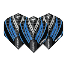 Winmau Prism Delta Standard No2 Dart Flights - Black, White & Blue