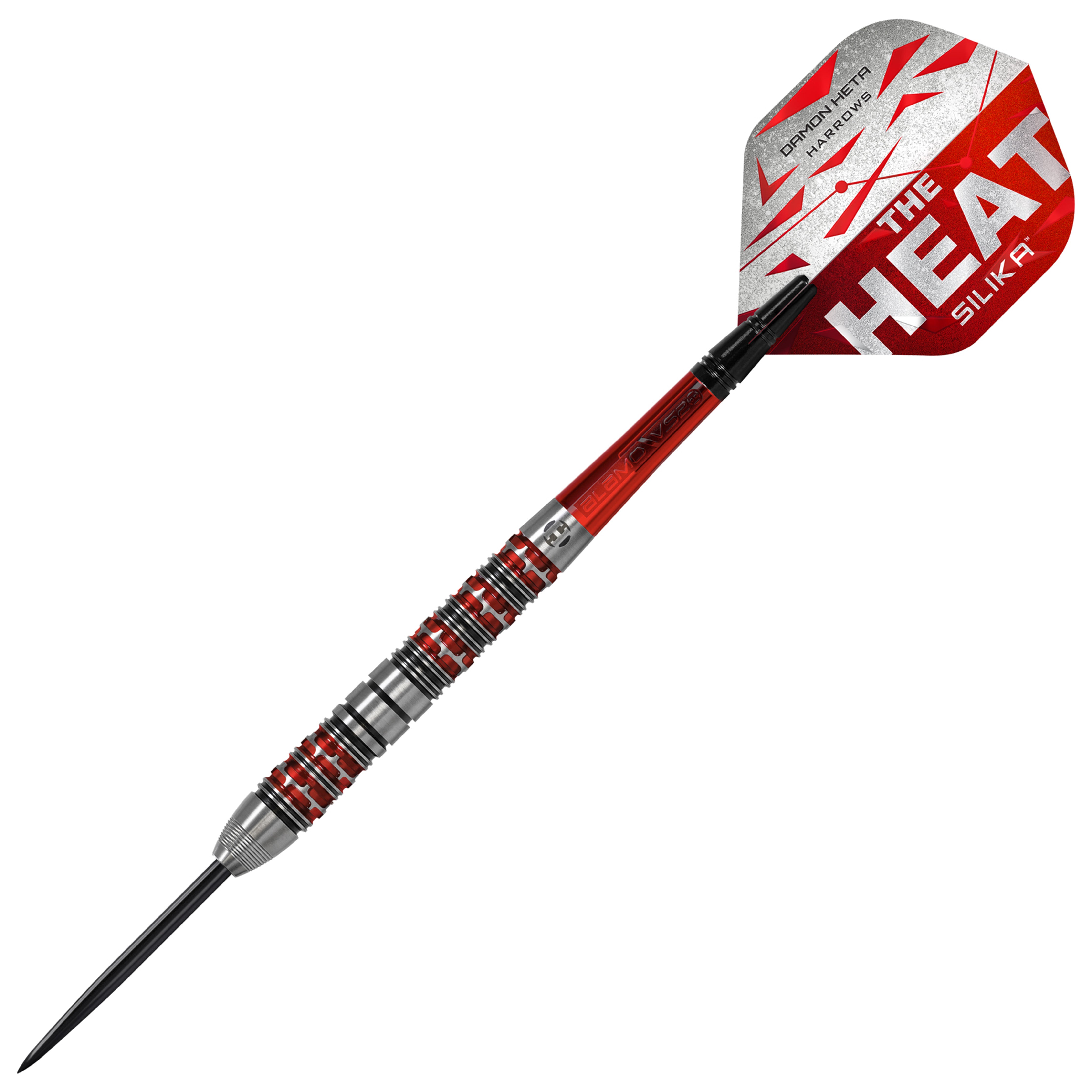 Harrows Damon 'The Heat' Heta Series 3 Steel Tip Darts Set - 90% Tungsten - 21g 23g 25g