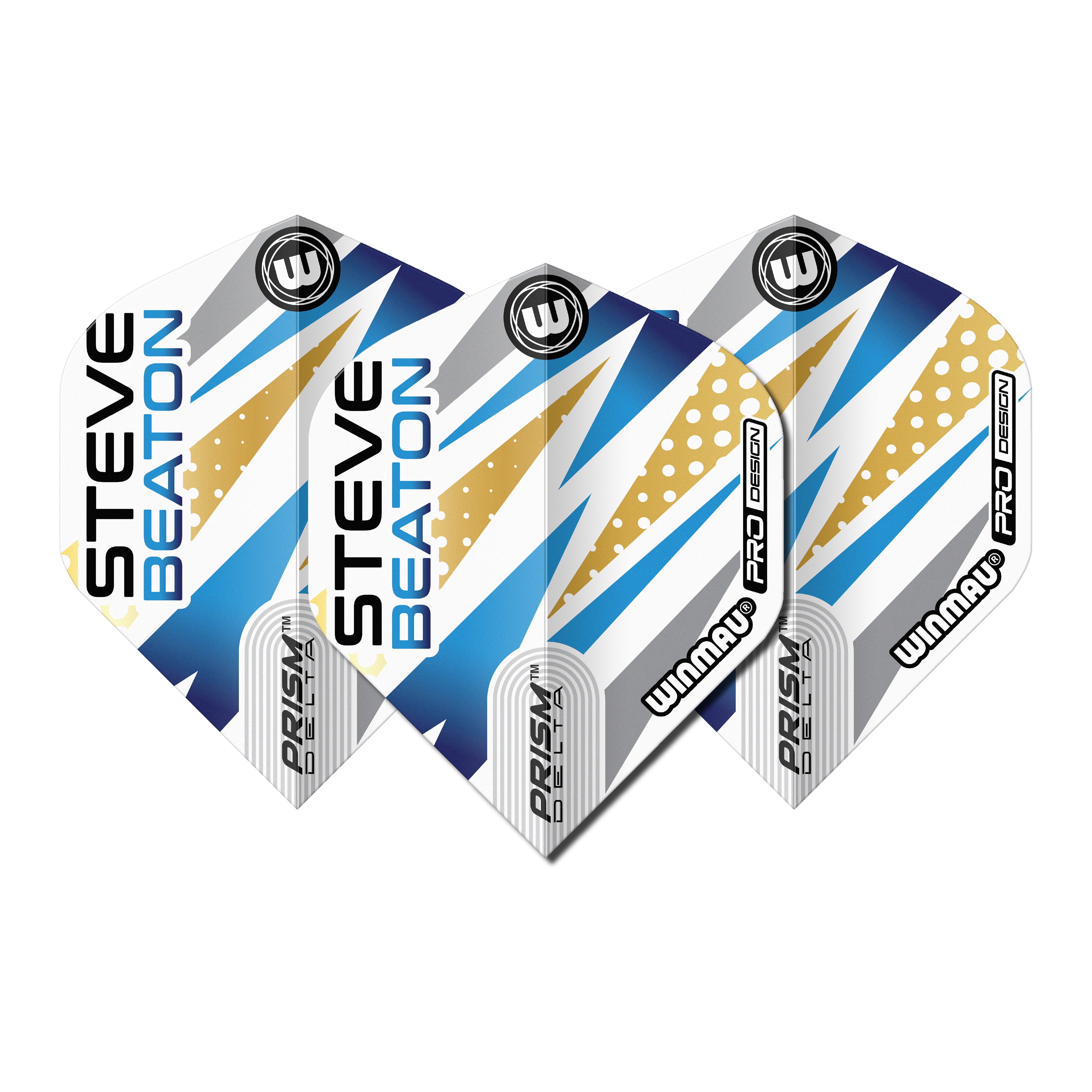 Winmau Specialist Players 'Steve Beaton' Prism Delta Standard Dart Flights - No2