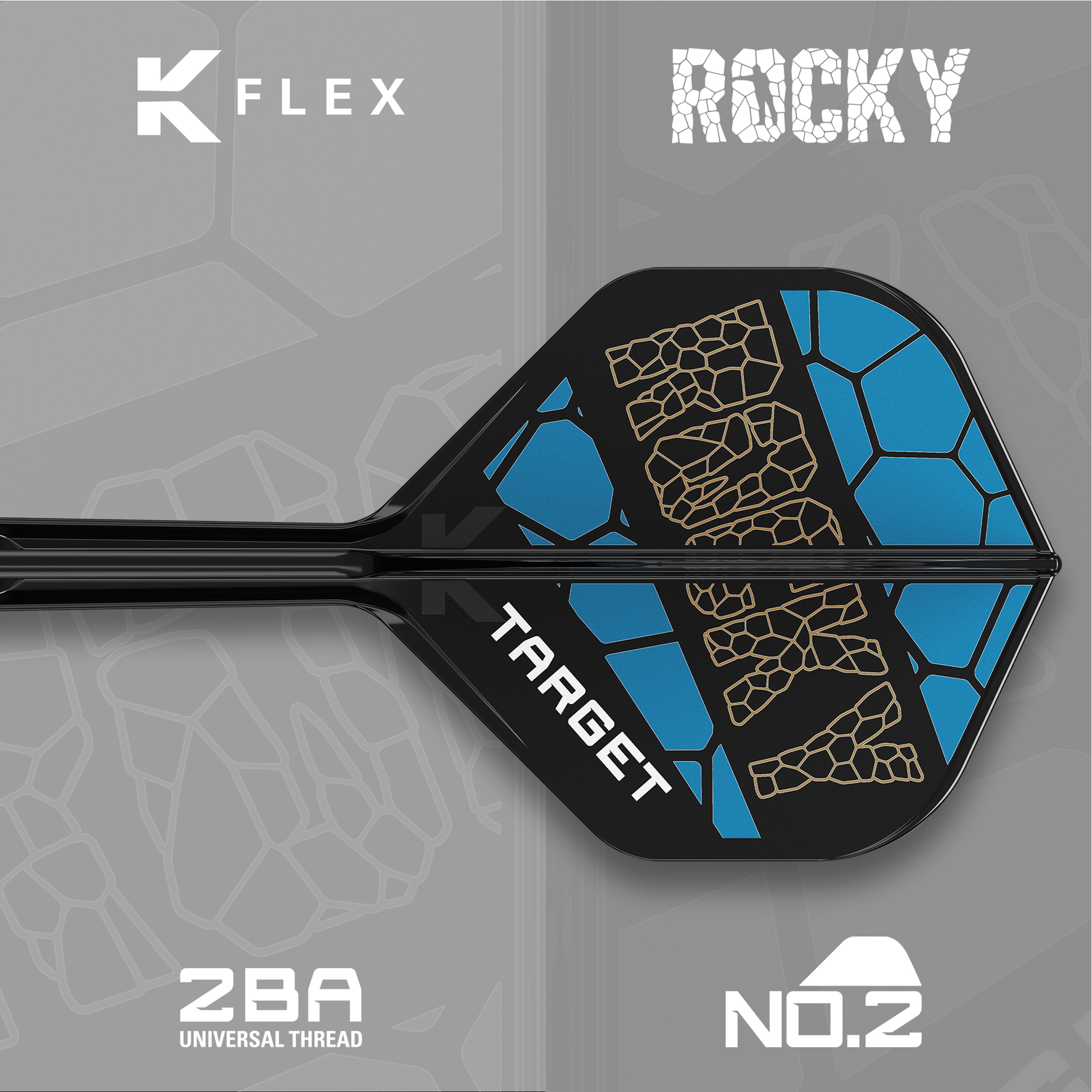 Target K-FLEX JOSH ROCK - No2 - Dart Flights