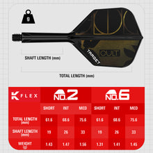 Target K-Flex - Cult - Flight & Stem System - Standard - No2