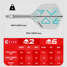 Target K-Flex - Rove - Flight & Stem System - Standard - No6