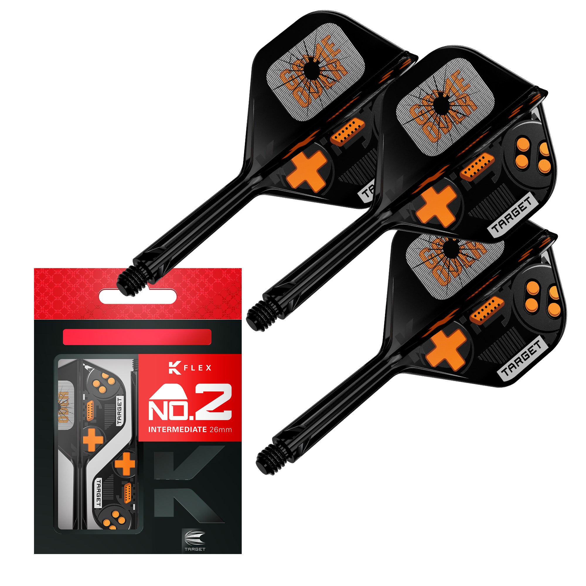 Target K-Flex Game Over Flights & Shaft System - No2 Shape