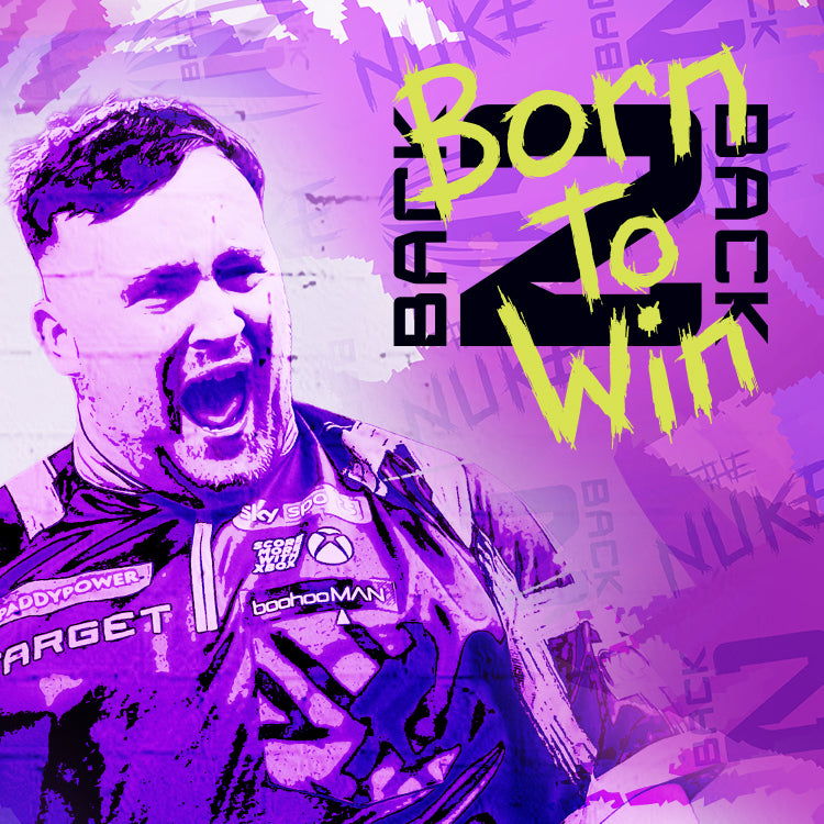 Target Luke 'The Nuke' Littler - World Champion - Born To Win - K-Flex - No6 Shape