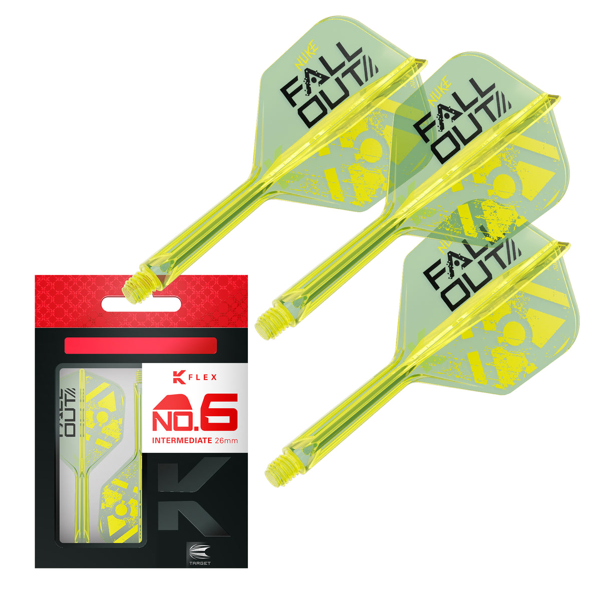 Target K-Flex - Luke Littler - Fallout - No6 - Flight & Shaft System
