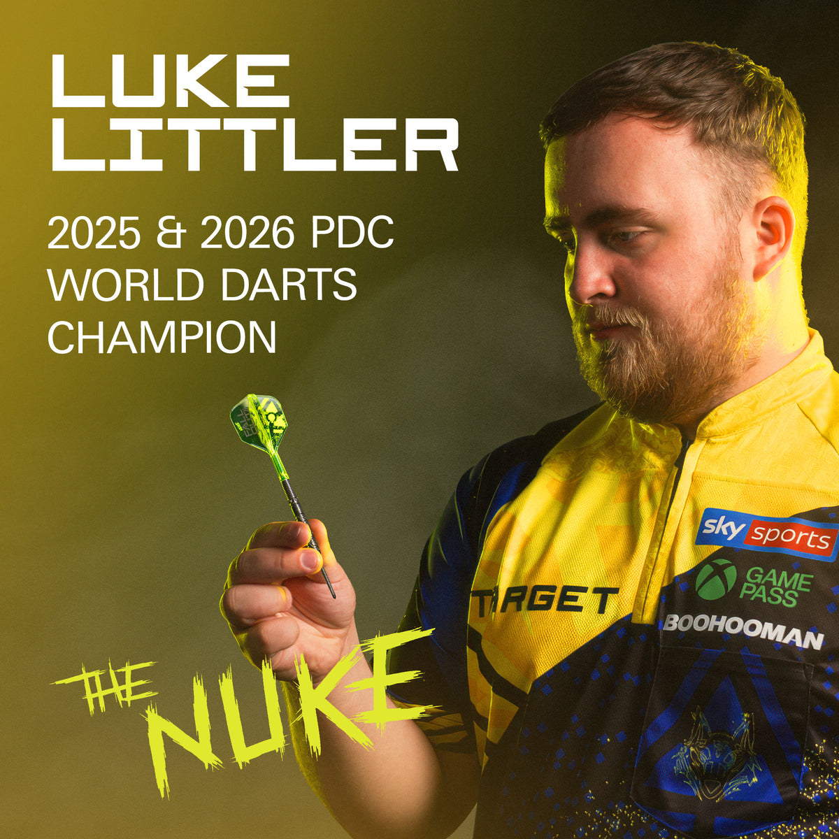 Target K-Flex - Luke Littler - Fallout - No6 - Flight & Shaft System