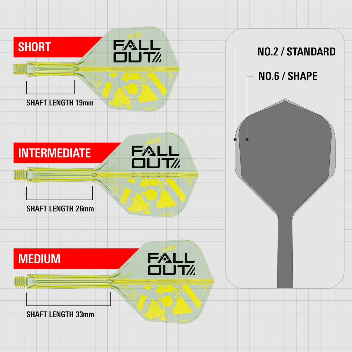 Target K-Flex - Luke Littler - Fallout - No6 - Flight & Shaft System
