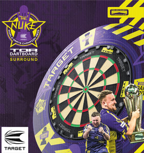 Target Luke 'The Nuke' Littler - World Champion Surround & TOR Dartboard Bundle 2025