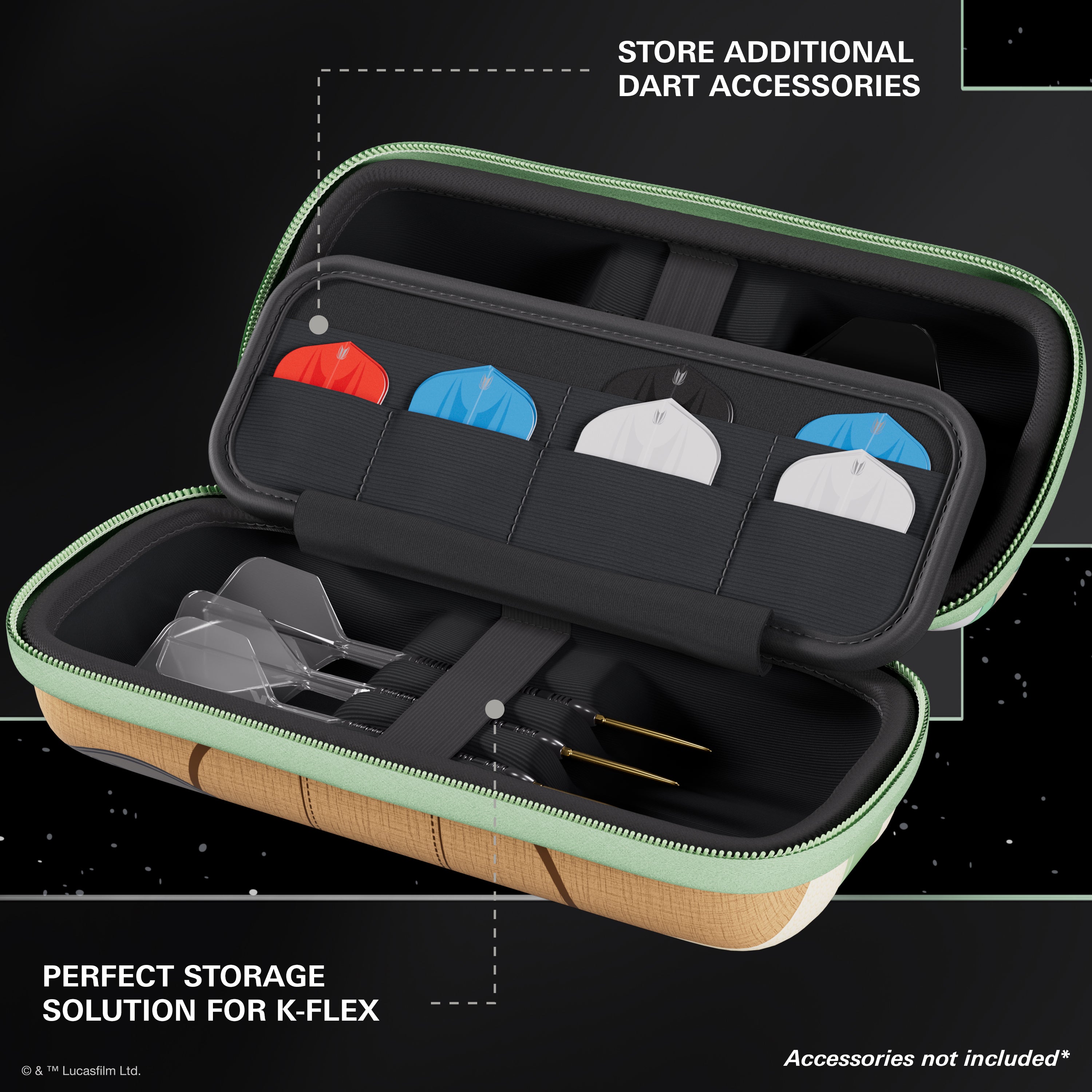 Target Darts Star Wars Grogu Boa Dart Wallet