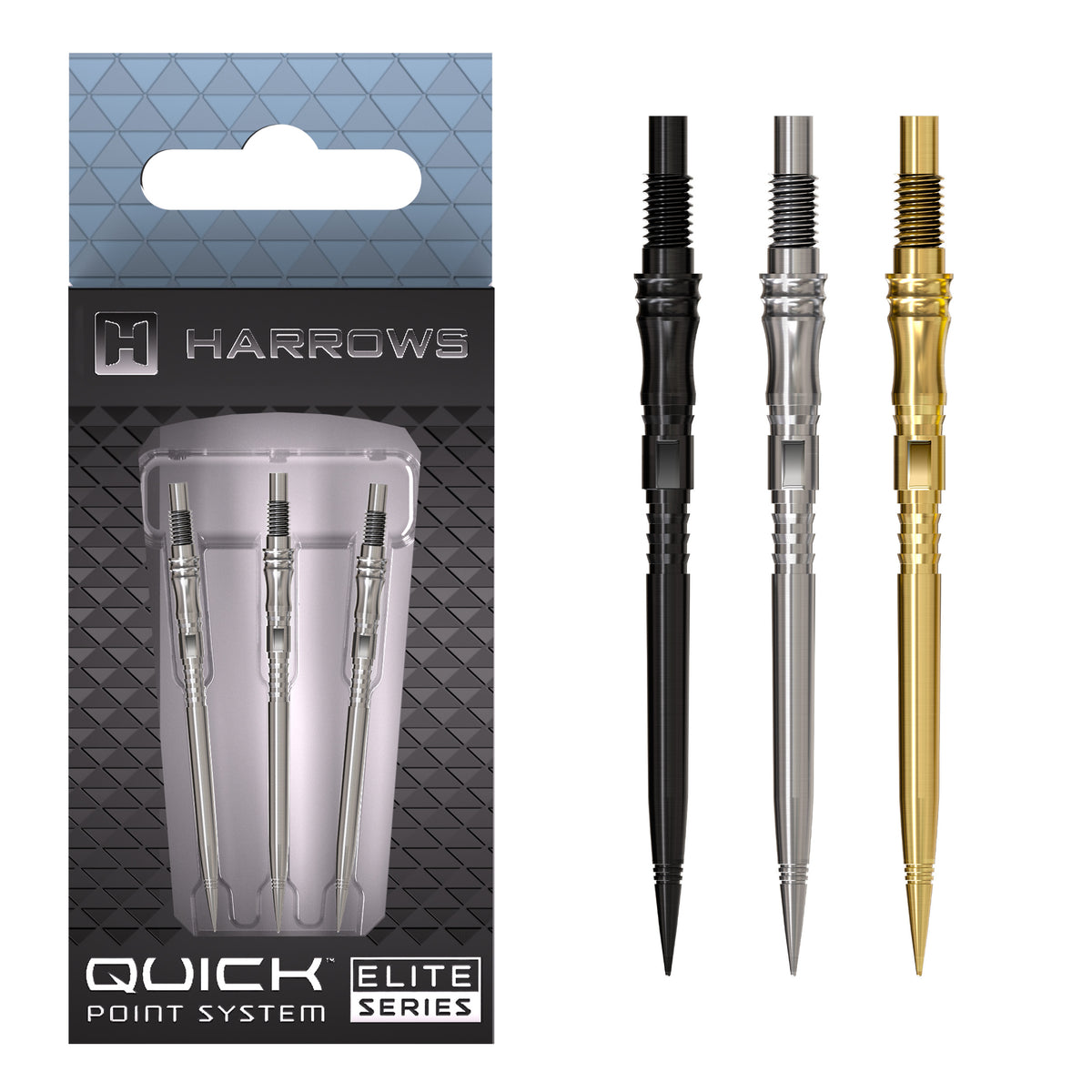 Harrows Apex Axis - Elite Series Quick Point - 30mm 35mm 40mm