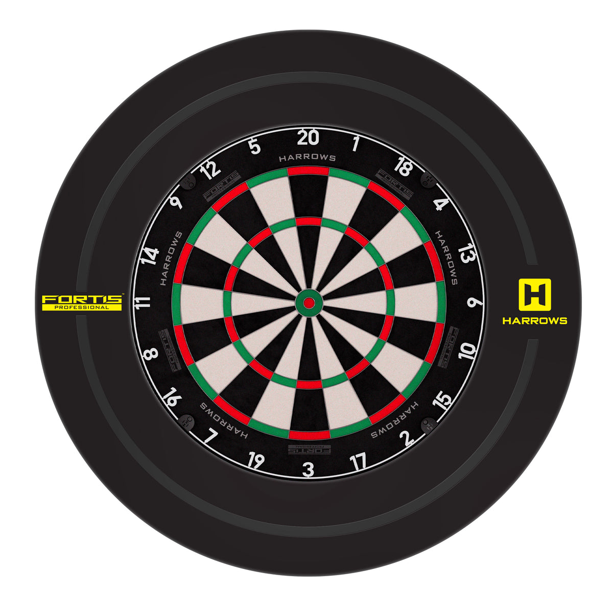 Harrows Fortis Yellow Dartboard Surround