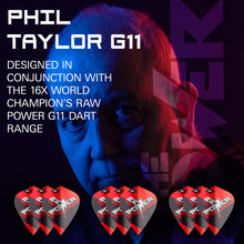 Target Phil 'The Power' Taylor Raw Power G11 Pro.Ultra Dart Flights 2024 - Kite