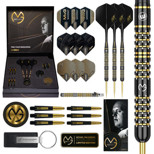 Winmau MVG Limited Edition Steel Tip Darts - 5 Year Anniversary Gift Box - 22.5g