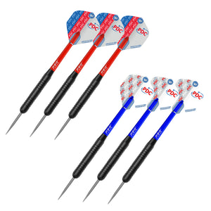 Winmau PDC Surround Set - Blade 6 - 2 Sets of Darts - Oche Line - Checkout Card