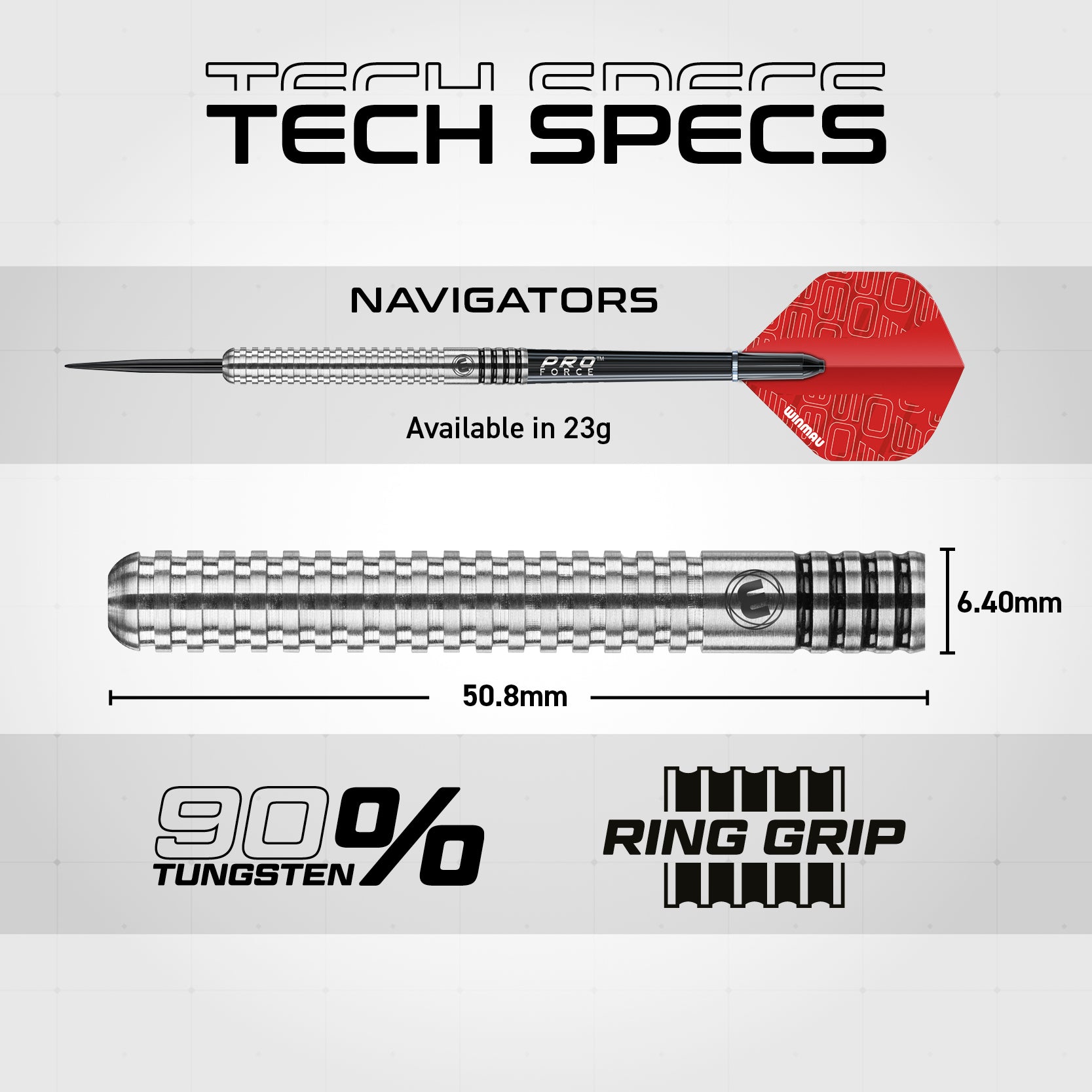 Winmau Blade 360 Surround Set - Dartboard - Surround - 2 Sets of Darts - Oche Line - Checkout Card