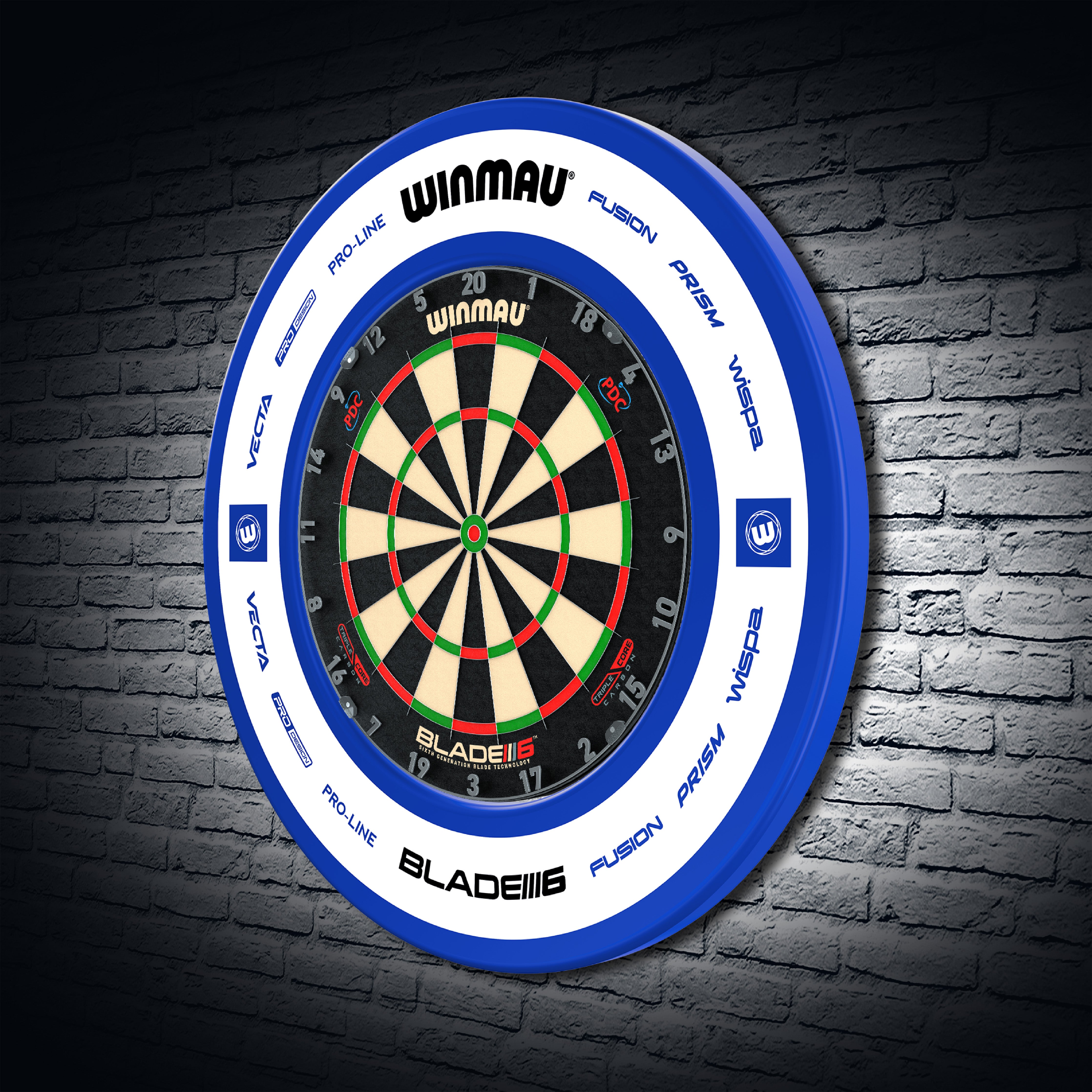 Winmau Pro Line 2.0 Blue Dartboard Surround