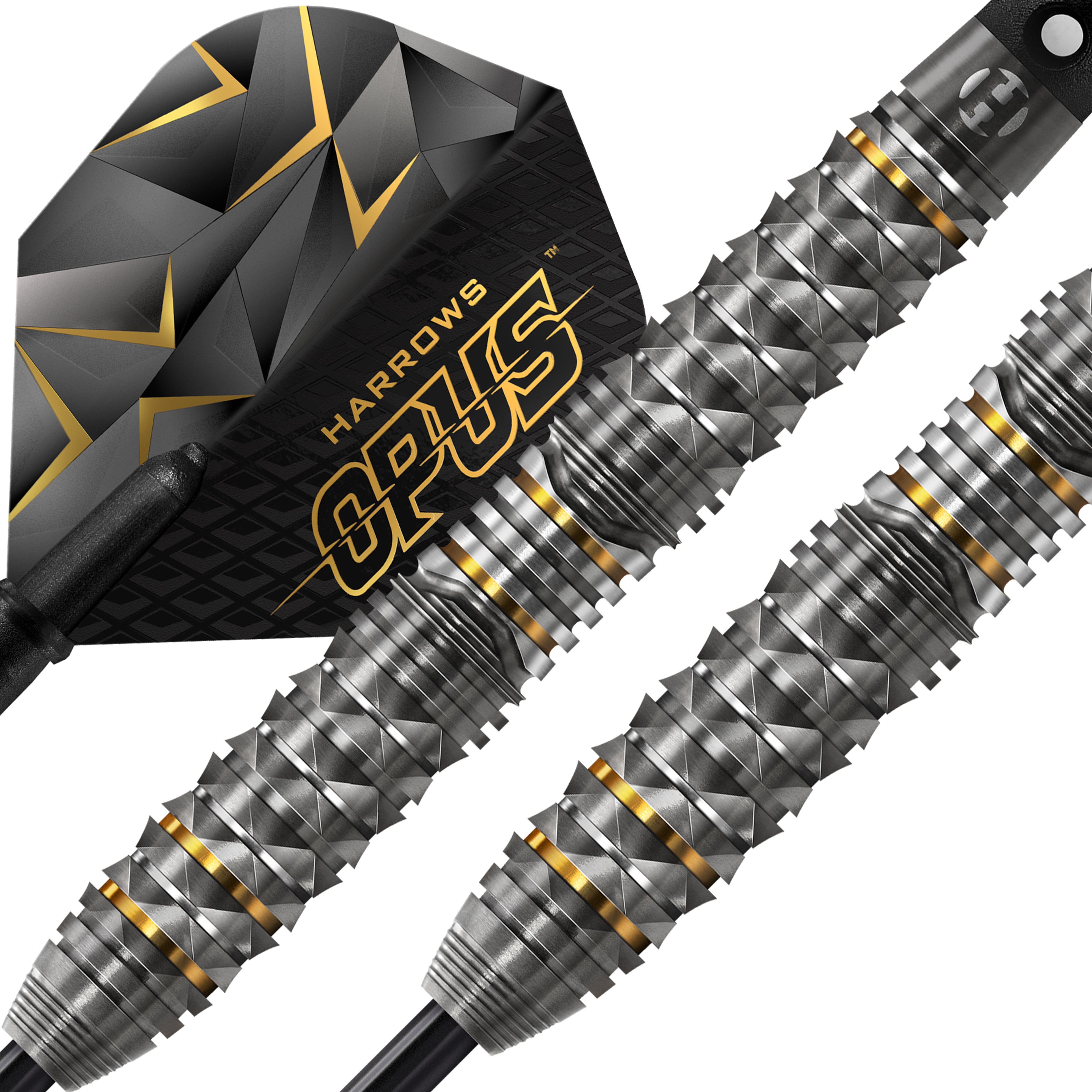 Harrows Opus Steel Tip Darts Set - 90% Tungsten - 21g to 26g