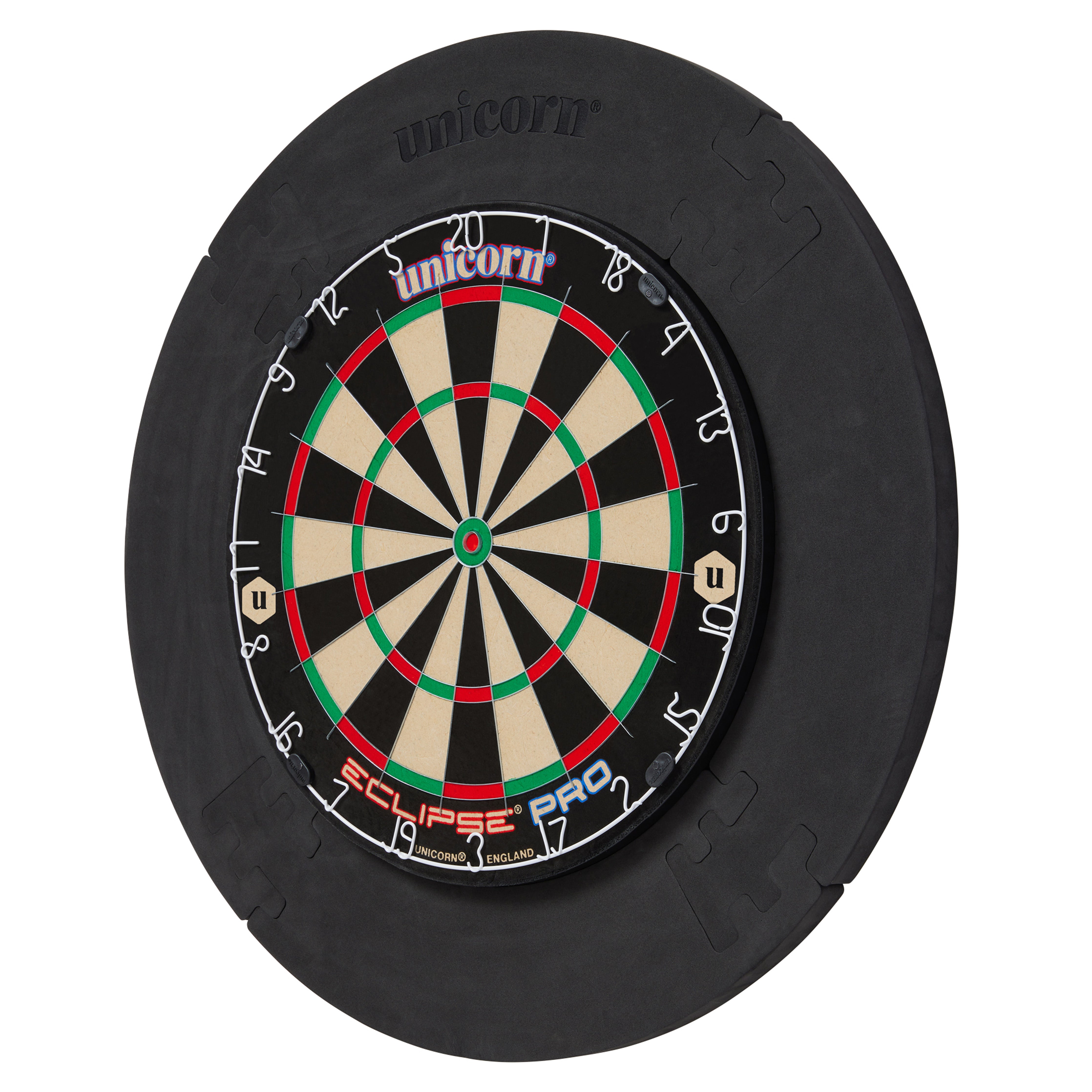 Unicorn Jigsaw Dartboard Surround - Black