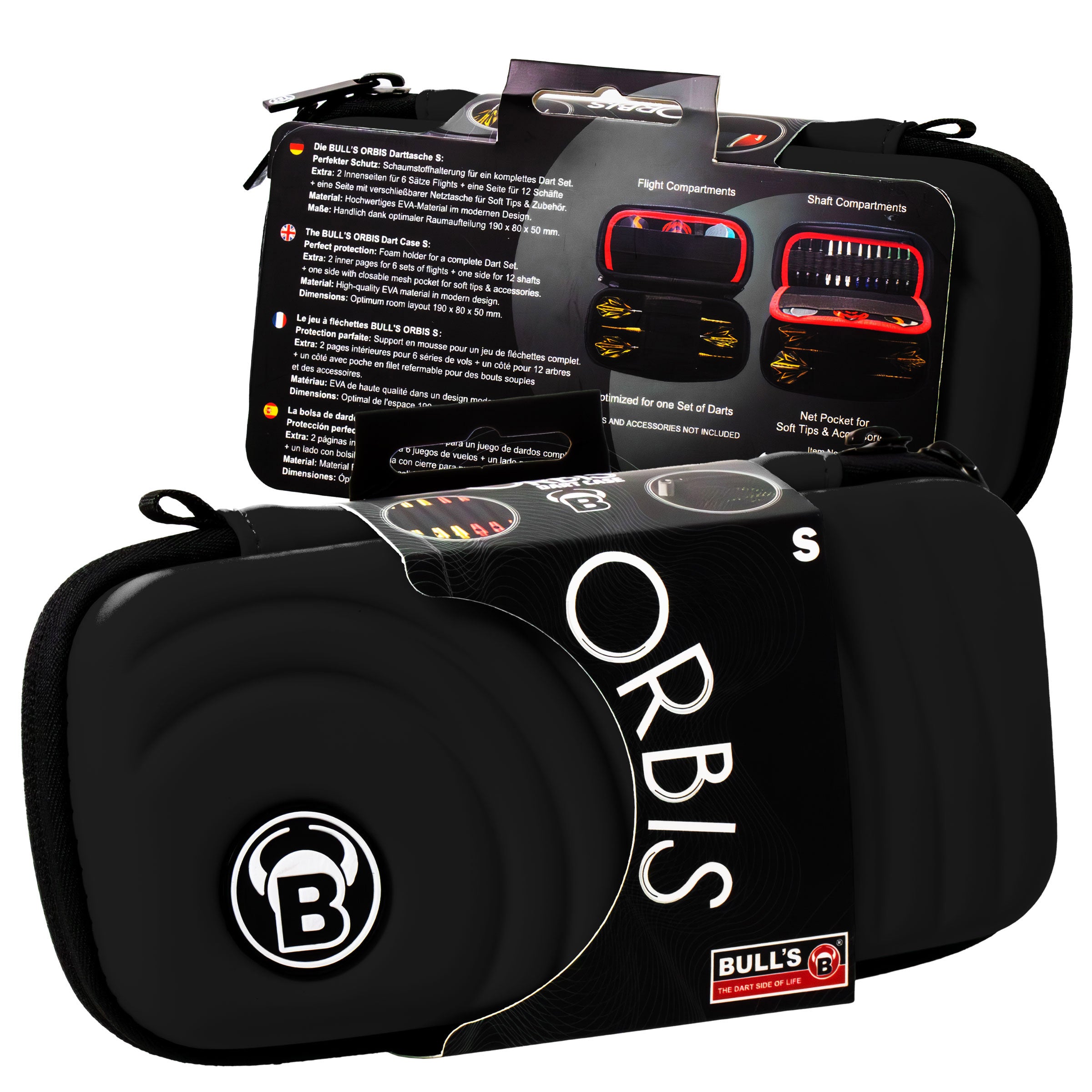 Bulls Orbis S Darts Case - Black