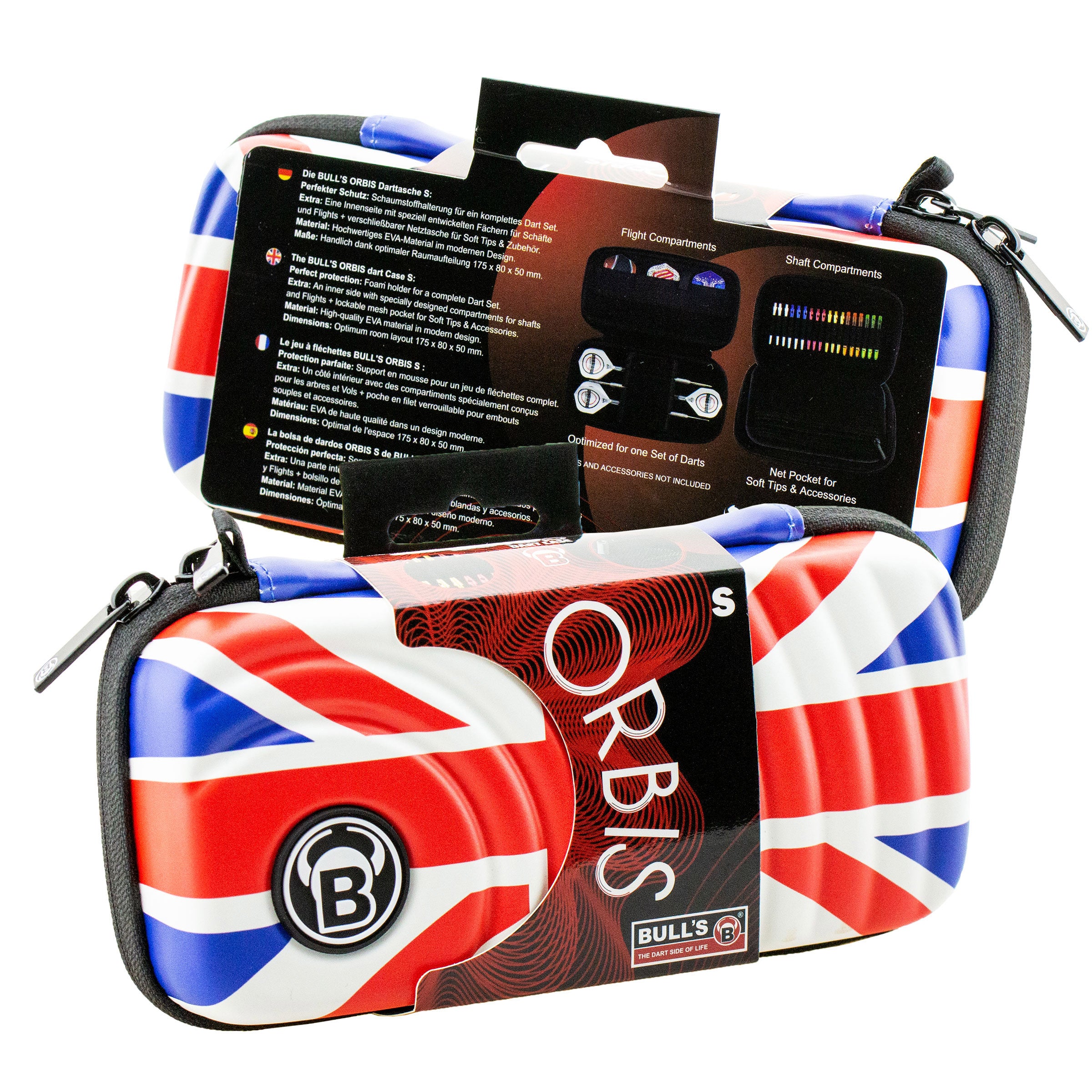 Bull's Orbis Dart Case - Union Jack - Small