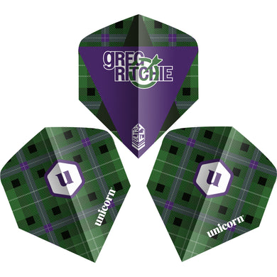 Unicorn Ultrafly.100 - Greg Ritchie Dart Flights - Big Wing Shape