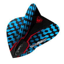 Winmau Prism Zeta - Black, Blue & Red - Kite Shape Dart Flights