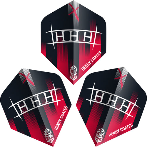 Unicorn Ultrafly.100 - Henry Coates Dart Flights - Plus Shape