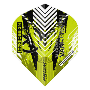 Winmau Michael Van Gerwen - Prism Delta V2 - MVG - Extra Thick Dart Flights