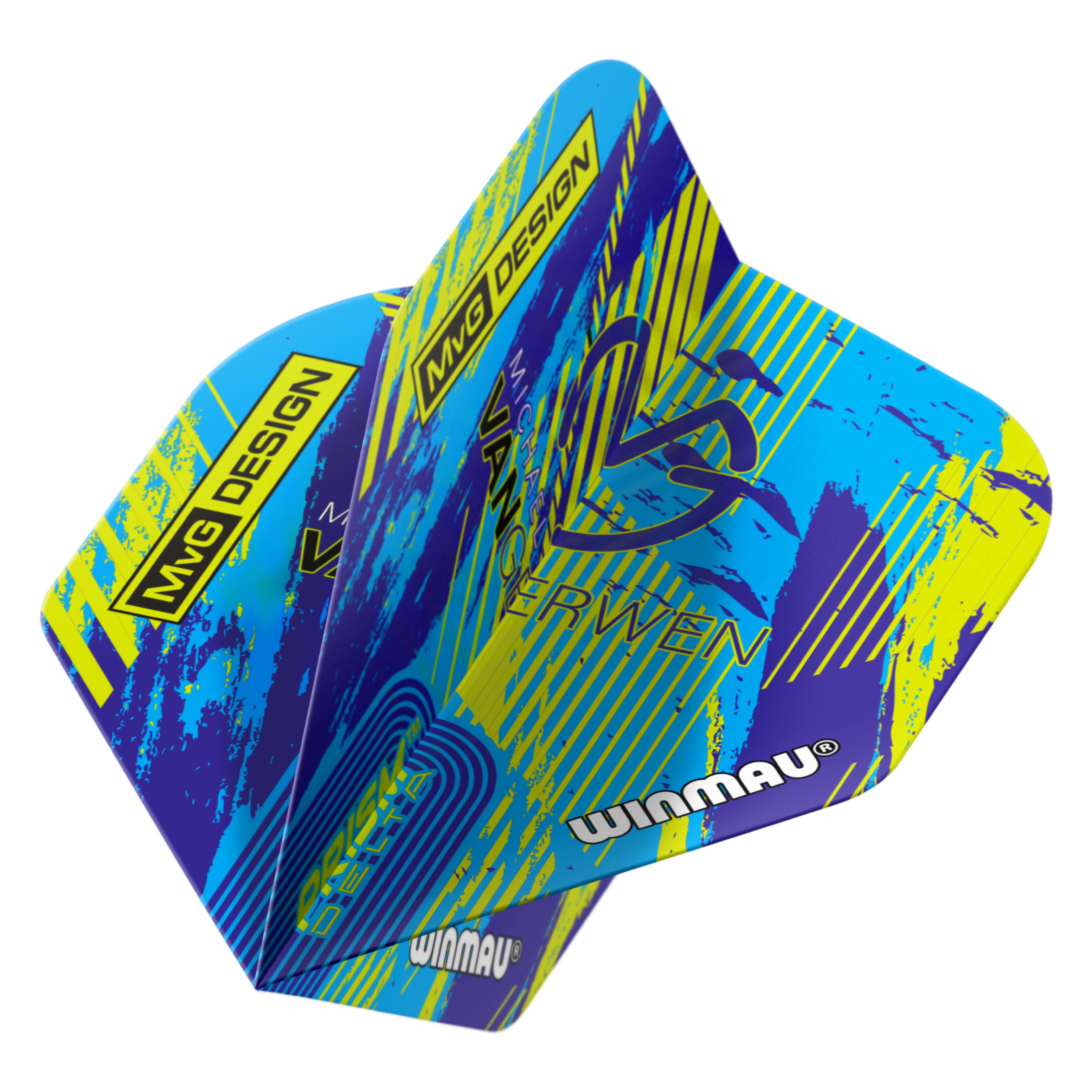 Winmau Michael Van Gerwen - Prism Delta V4 - MVG - Extra Thick Dart Flights