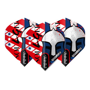 Winmau Leonard Gates - Prism Zeta - Soulger Helmet - USA Dart Flights