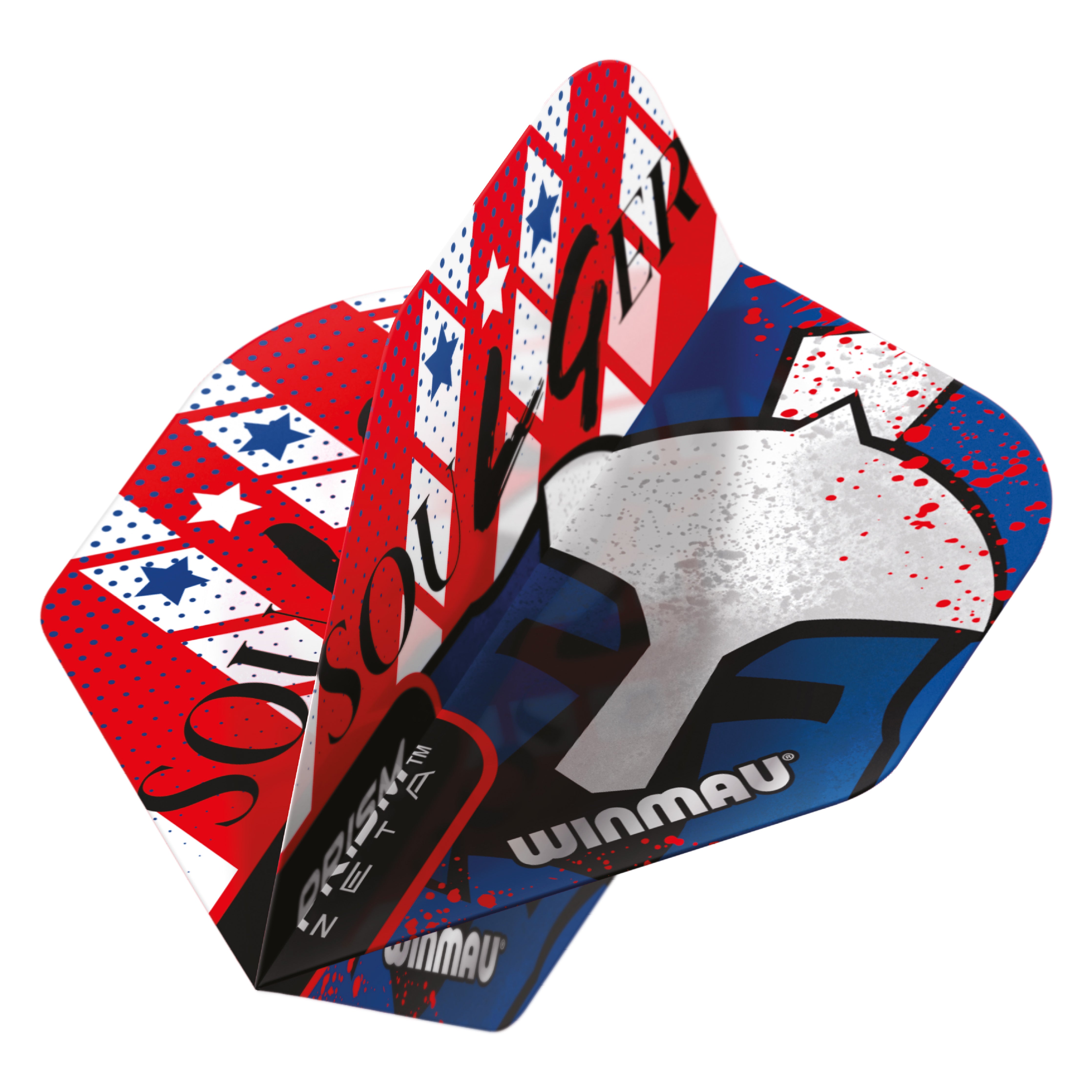 Winmau Leonard Gates - Prism Zeta - Soulger Helmet - USA Dart Flights
