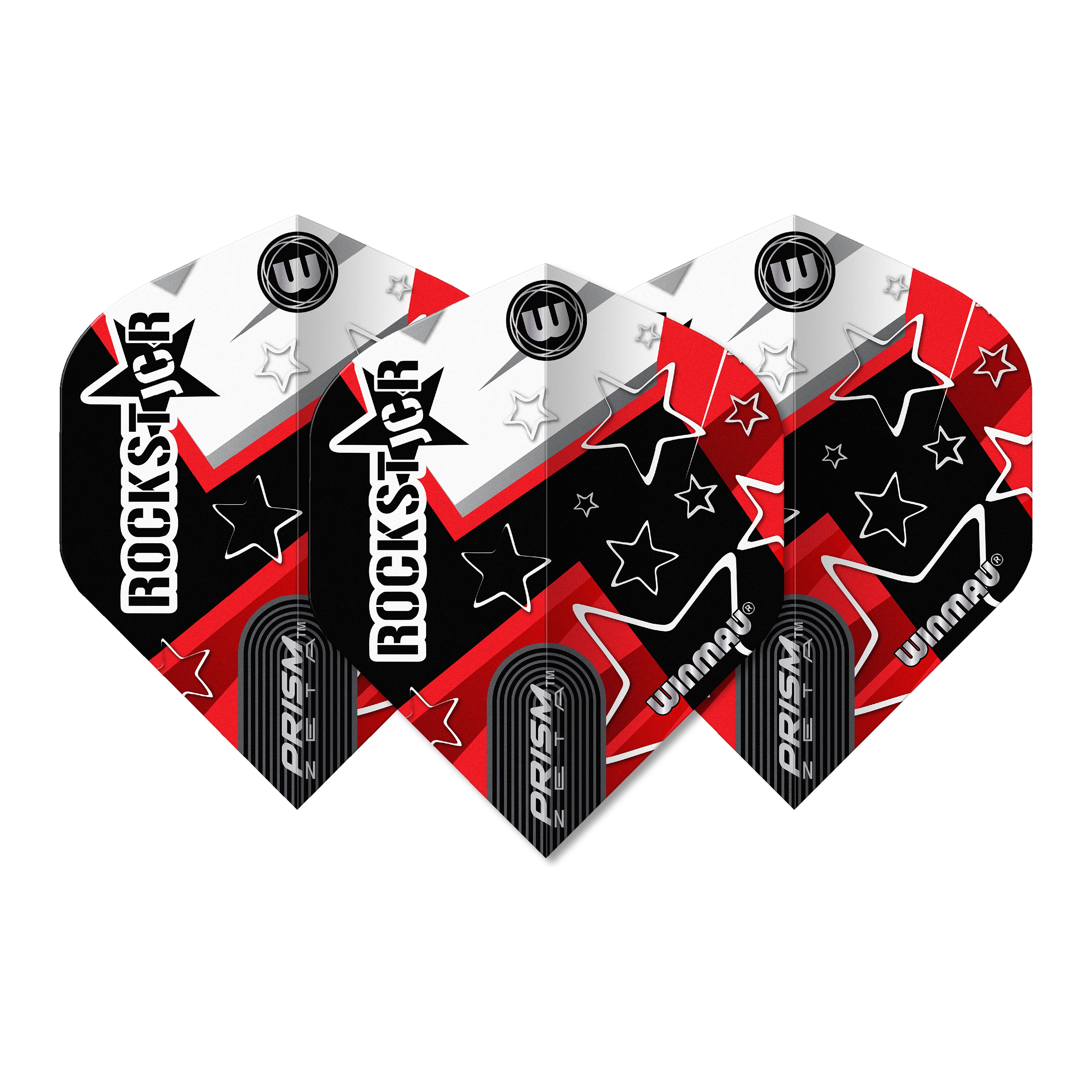 Winmau Prism Zeta - Joe Cullen - Rockstar 2  - Dart Flights