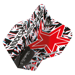 Winmau Prism Zeta - Joe Cullen - Rockstar 3 - Dart Flights