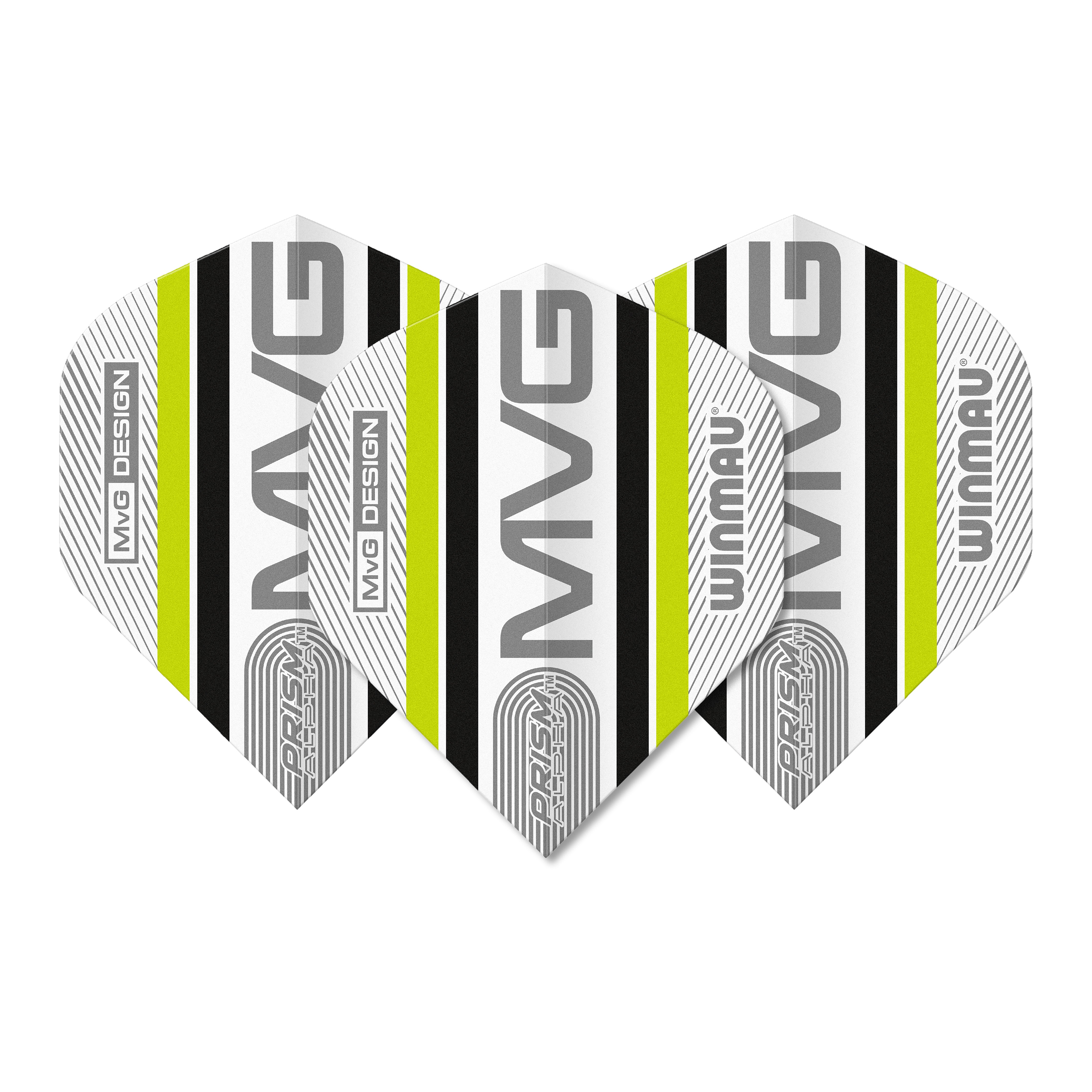 Winmau Michael Van Gerwen - Prism Alpha - MVG 85% Dart Flights