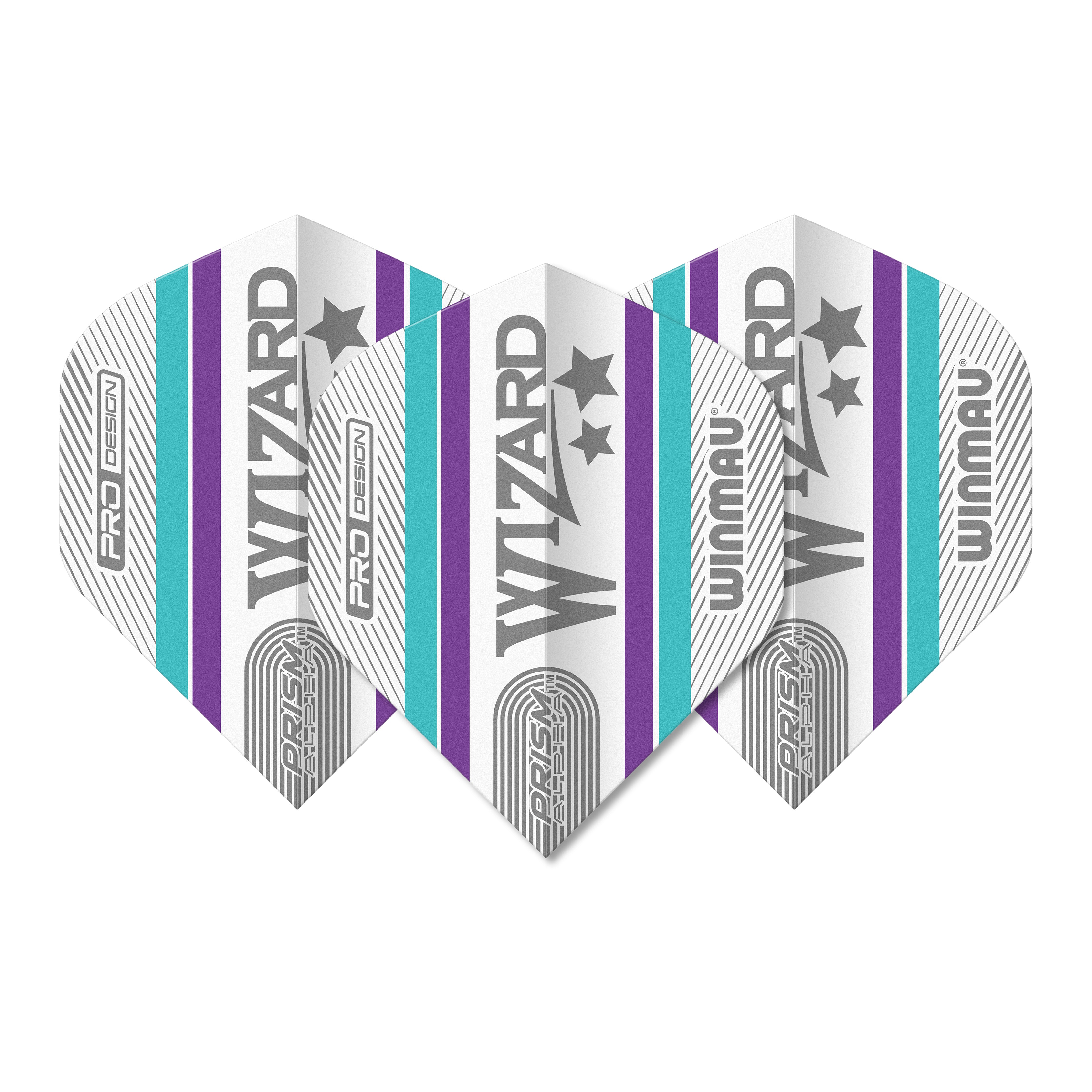 Winmau Simon Whitlock - Prism Alpha - Wizard - 85% Dart Flights
