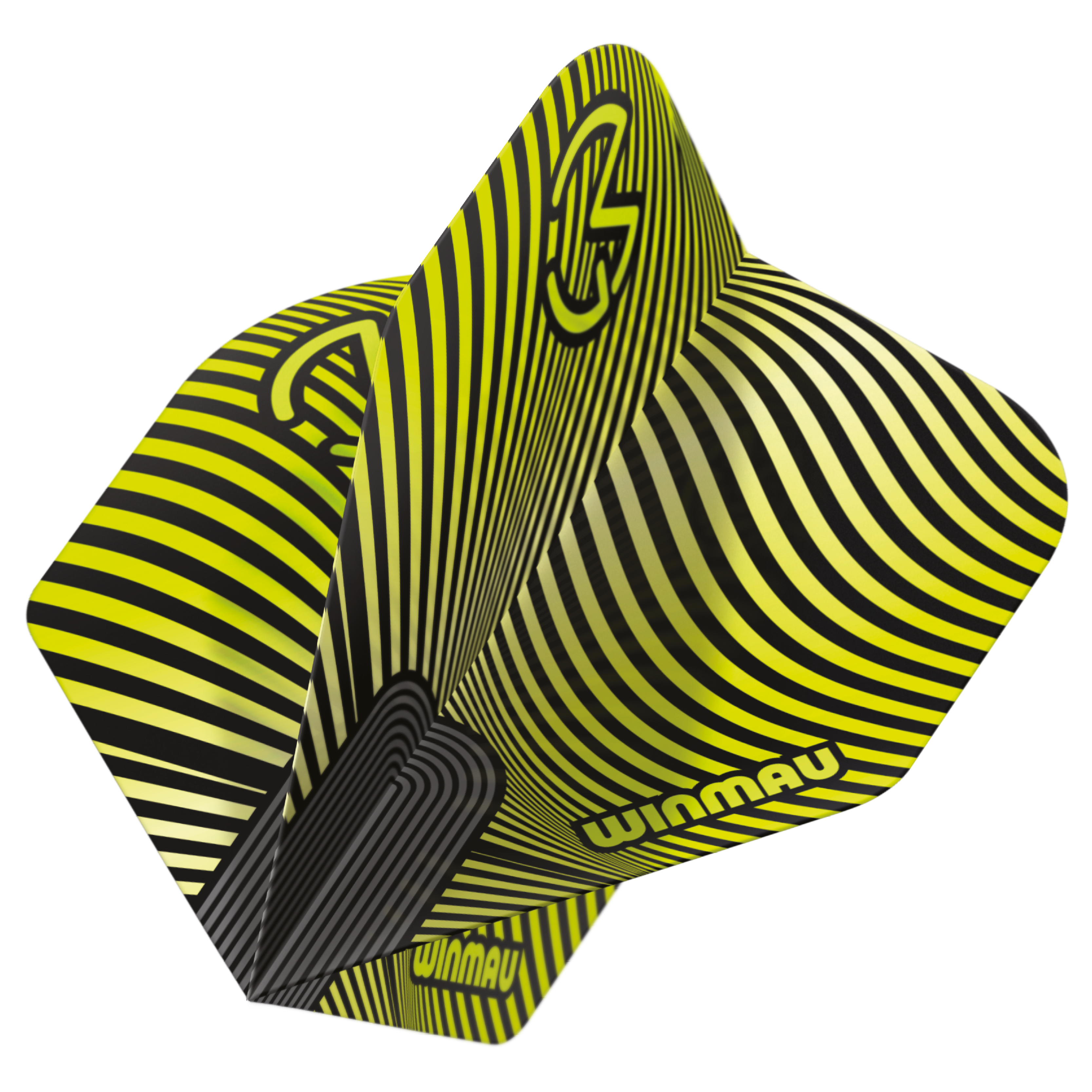 Winmau Michael Van Gerwen - MvG - Prism Delta - MVG -Green/Black Premium Standard Dart Flights