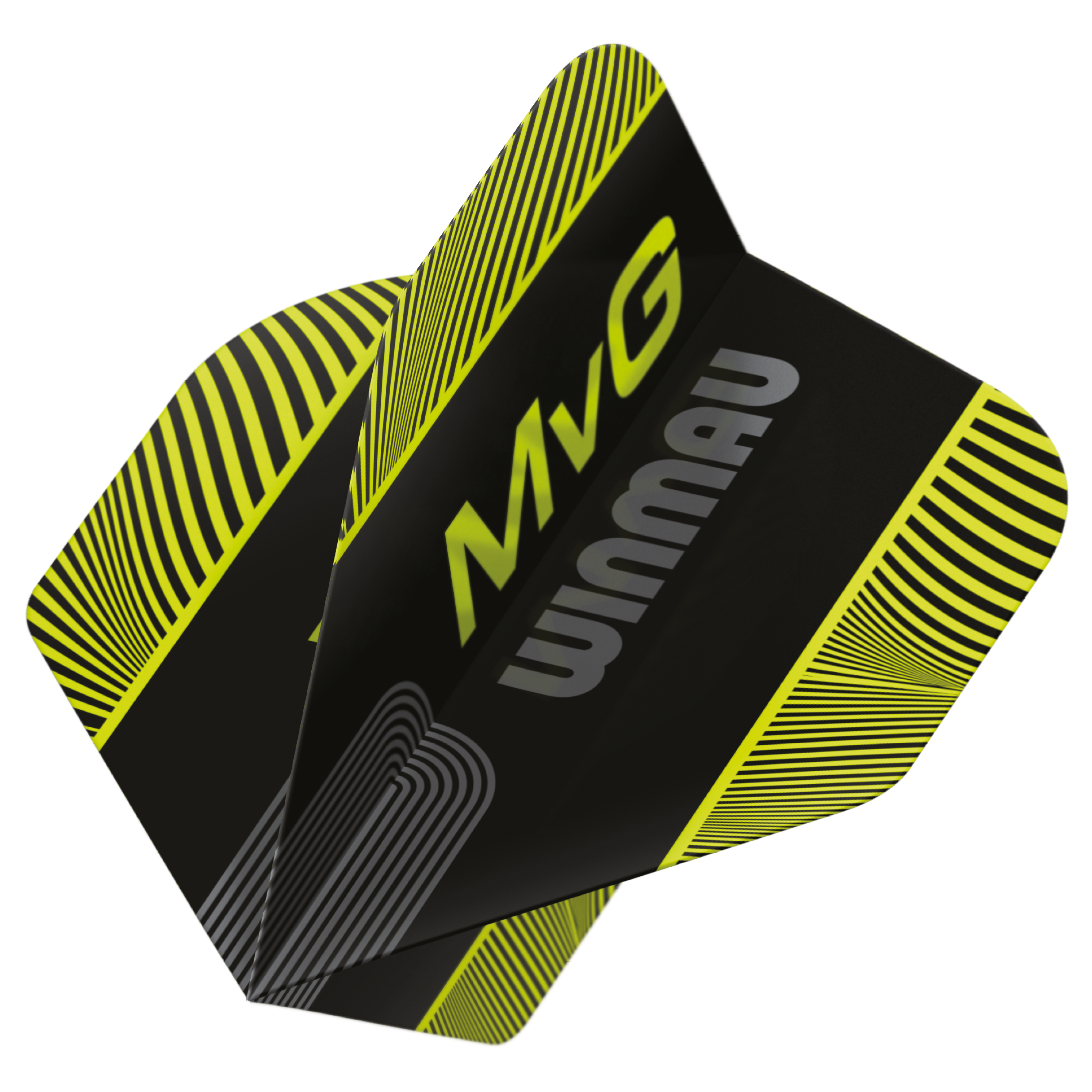 Winmau Michael Van Gerwen - MvG - Prism Delta Black / Green Premium Standard Dart Flights