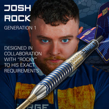 Target Josh Rock G1 Swiss SP Steel Tip Darts 2025 - 90% Tungsten - 22g 23g 24g 25g