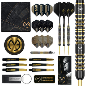 Winmau MVG Limited Edition Steel Tip Darts - 5 Year Anniversary Gift Box - 22.5g
