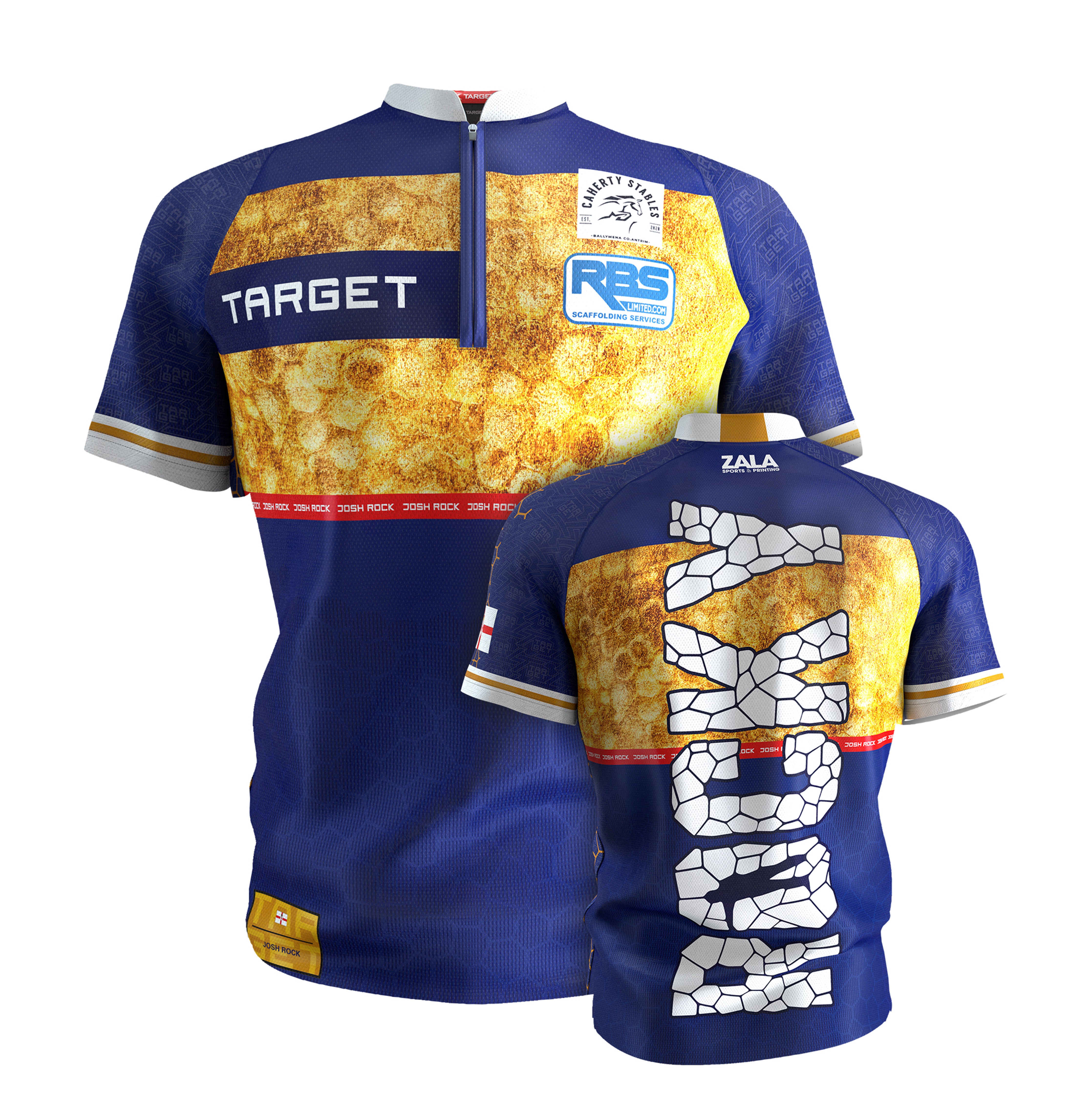 Target Josh Rock Playing Dart Shirt - Small to 4XL