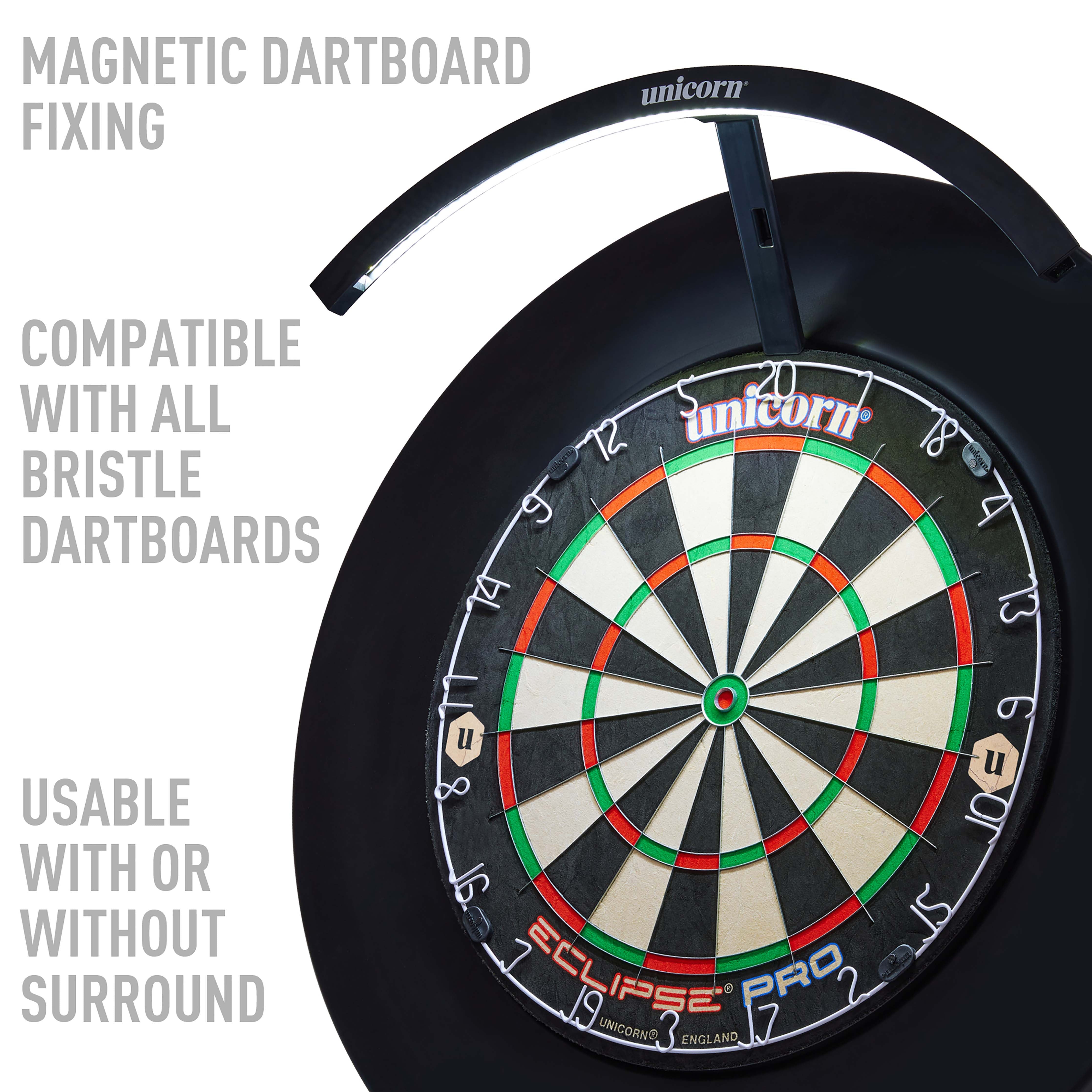 Unicorn Solar Beam Lighting Dartboard System