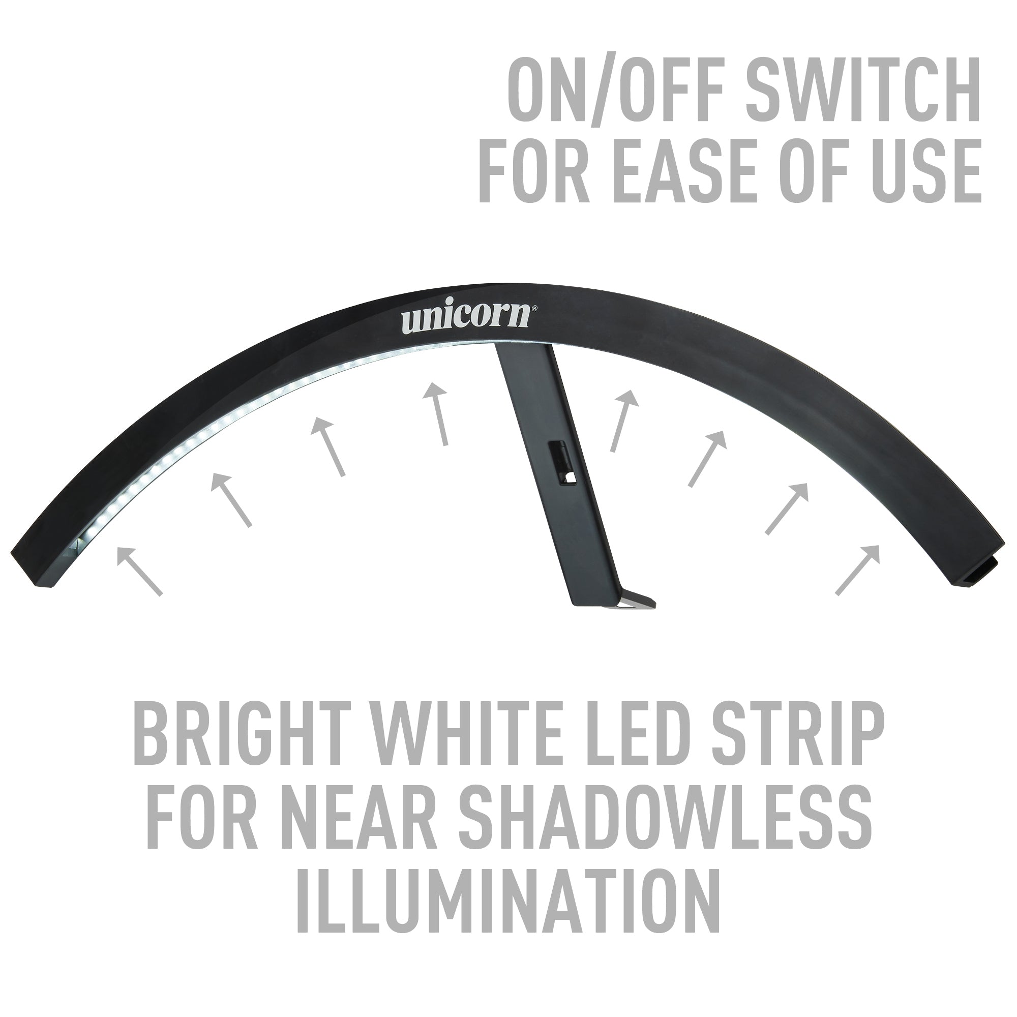 Unicorn Solar Beam Lighting Dartboard System