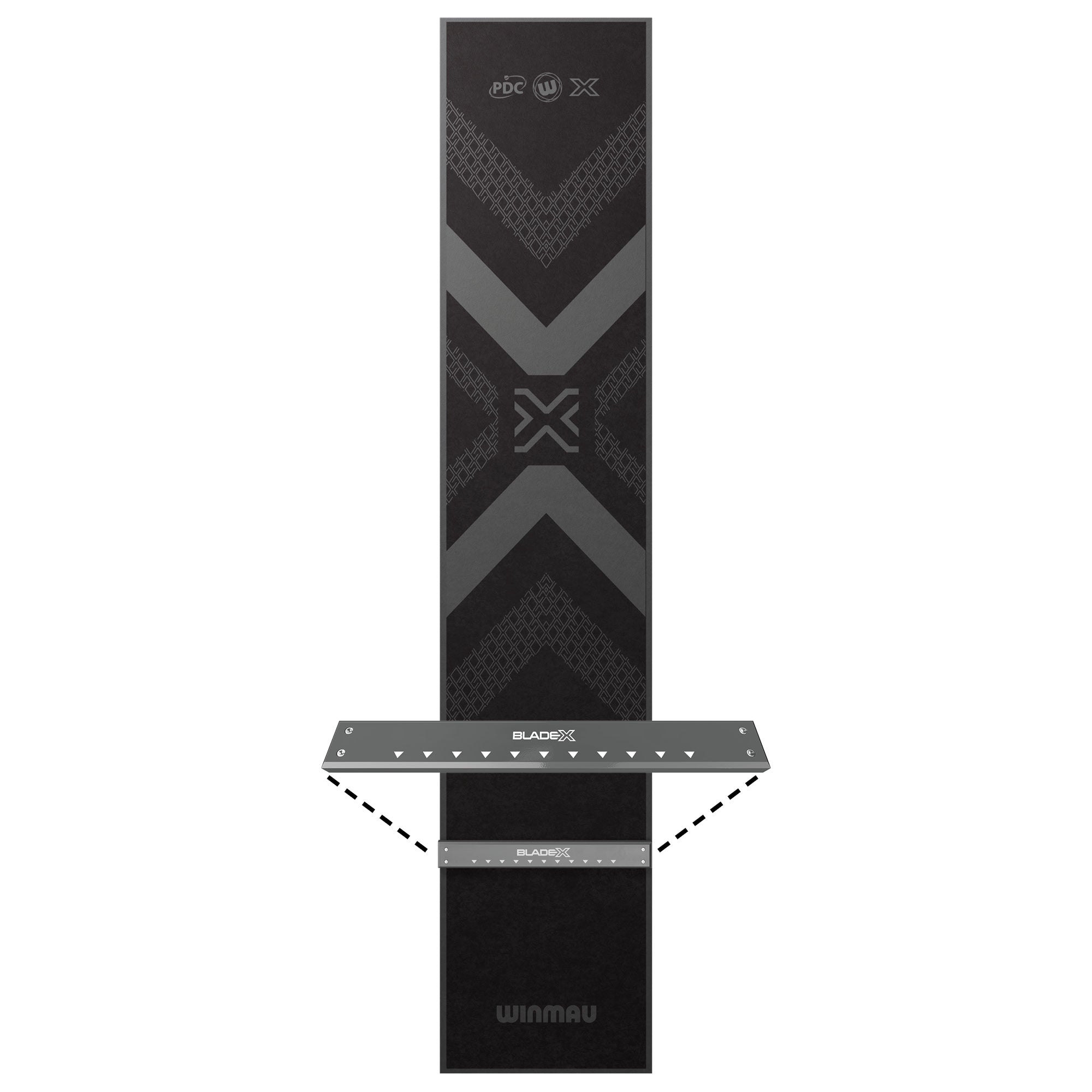 Winmau Pro Zone Blade X Soft Feel Dart Mat & Integrated Oche