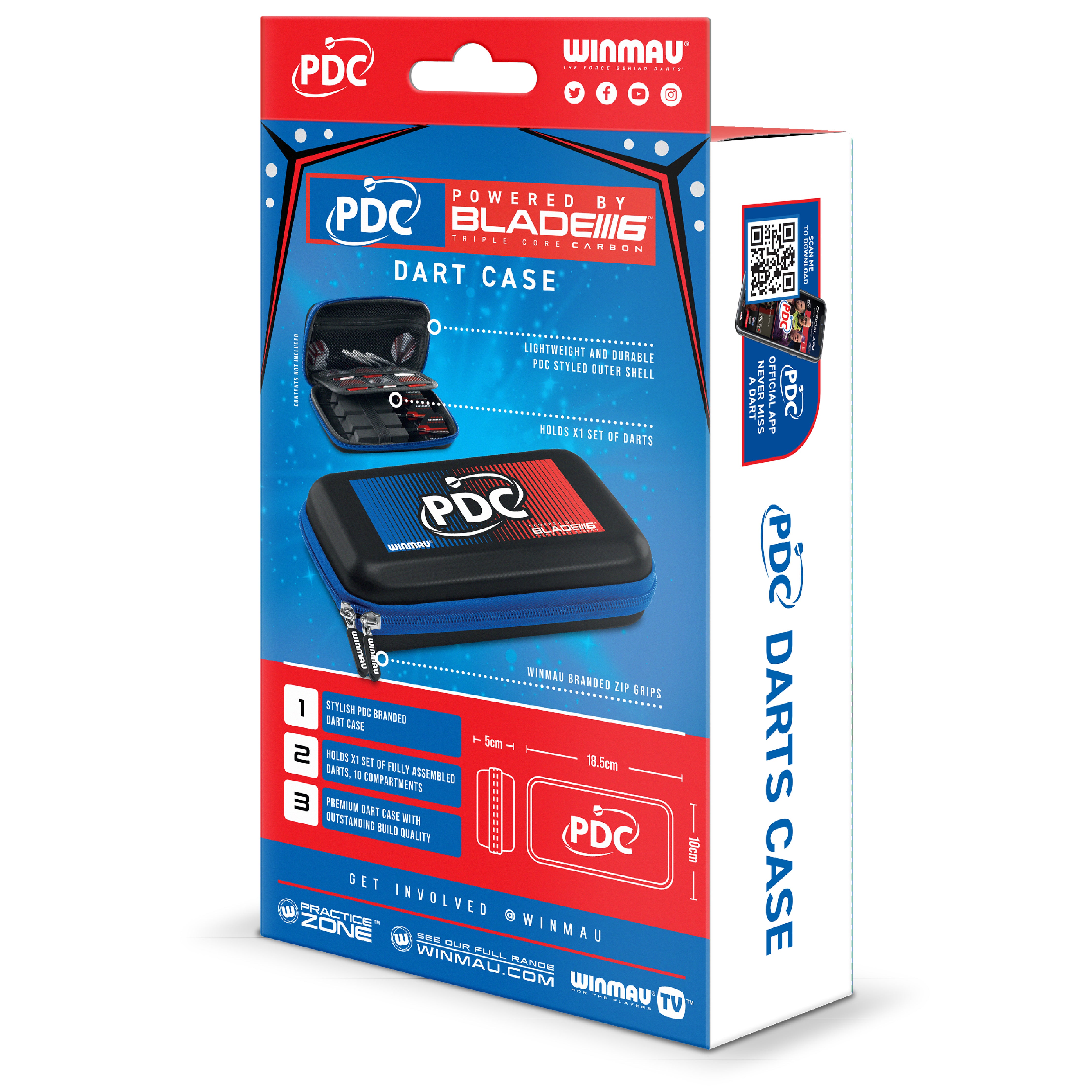 Winmau PDC Dart Case - Large