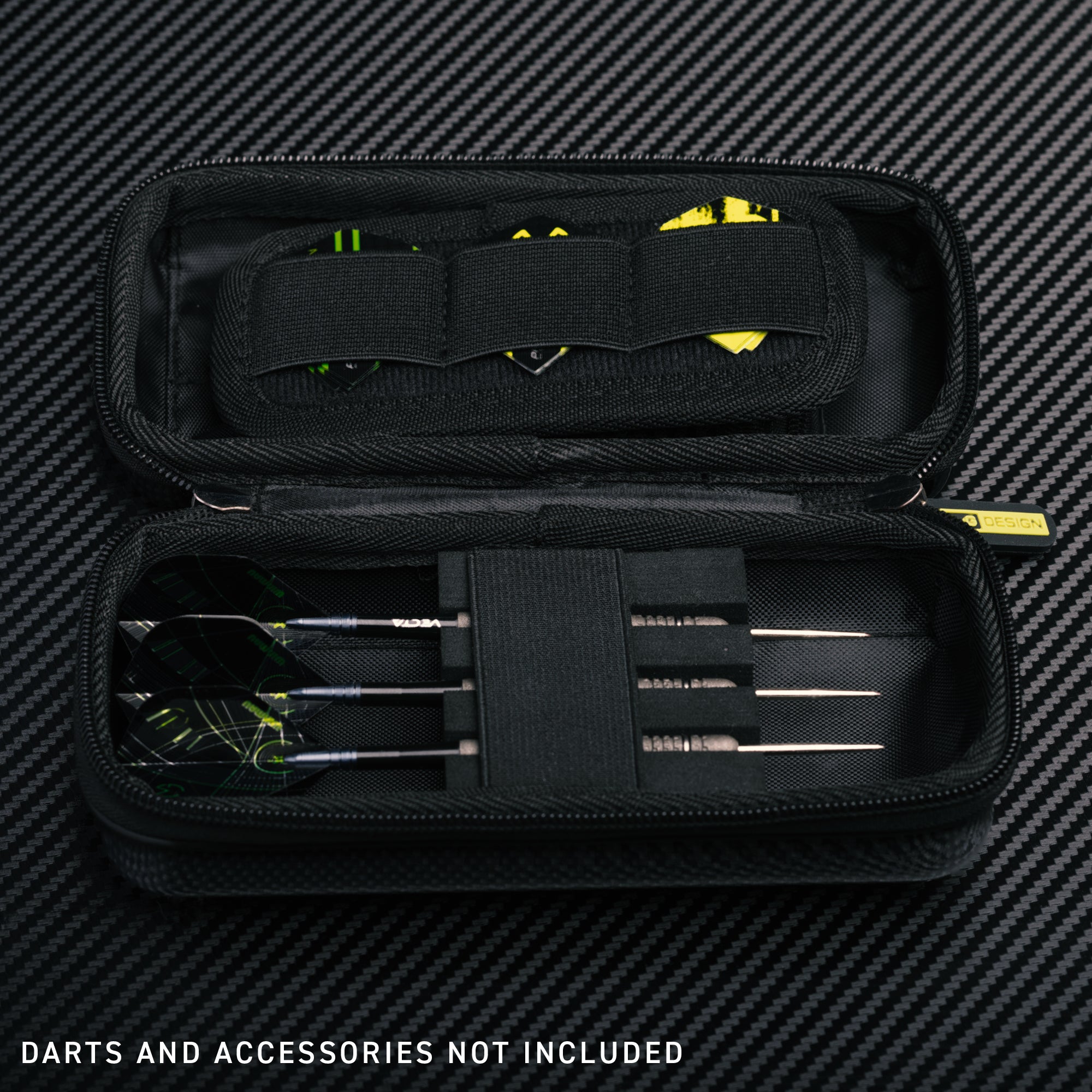 Winmau Armor MvG Design G1 Dart Wallet - Black & Green
