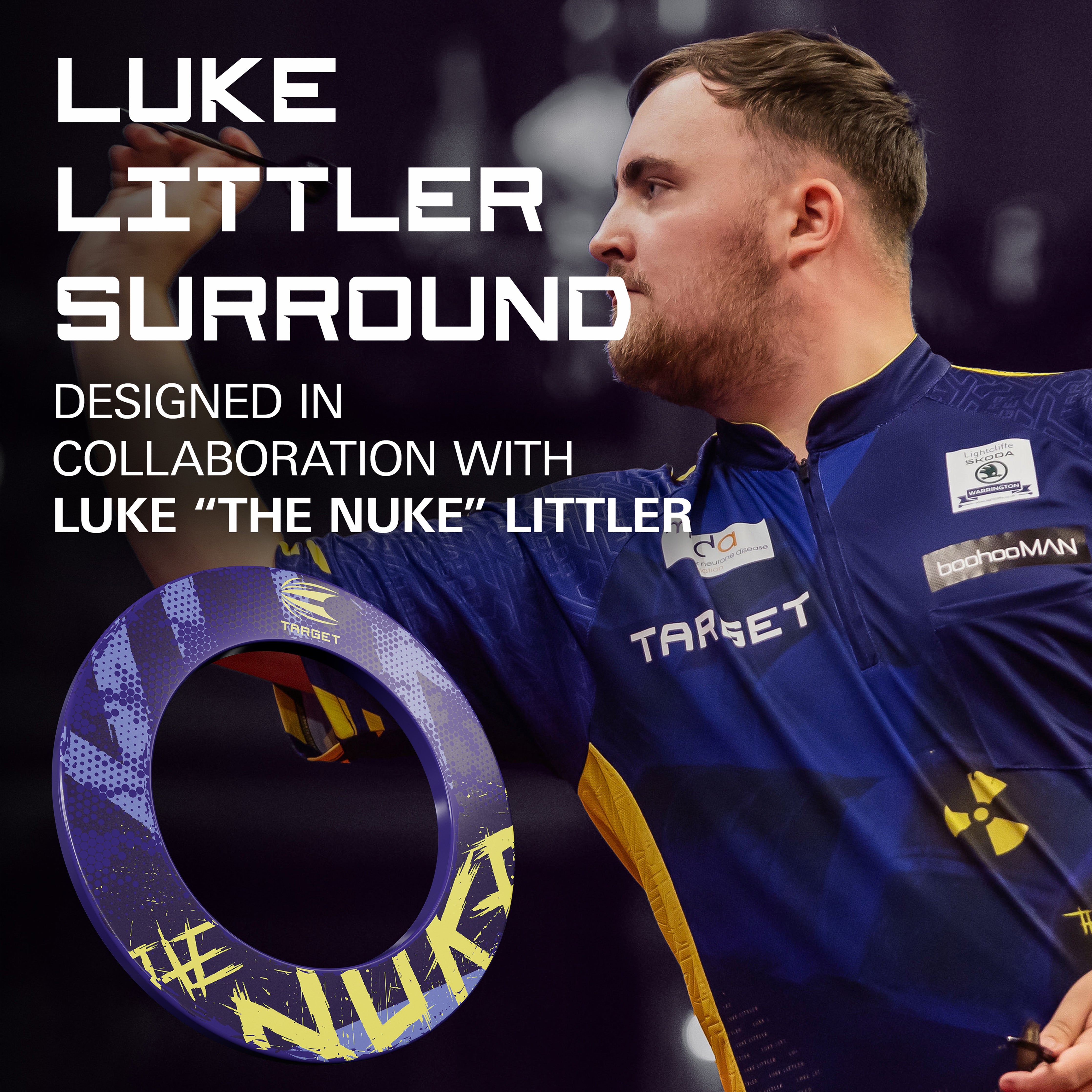 Target Luke 'The Nuke' Littler Dart Surround 2024